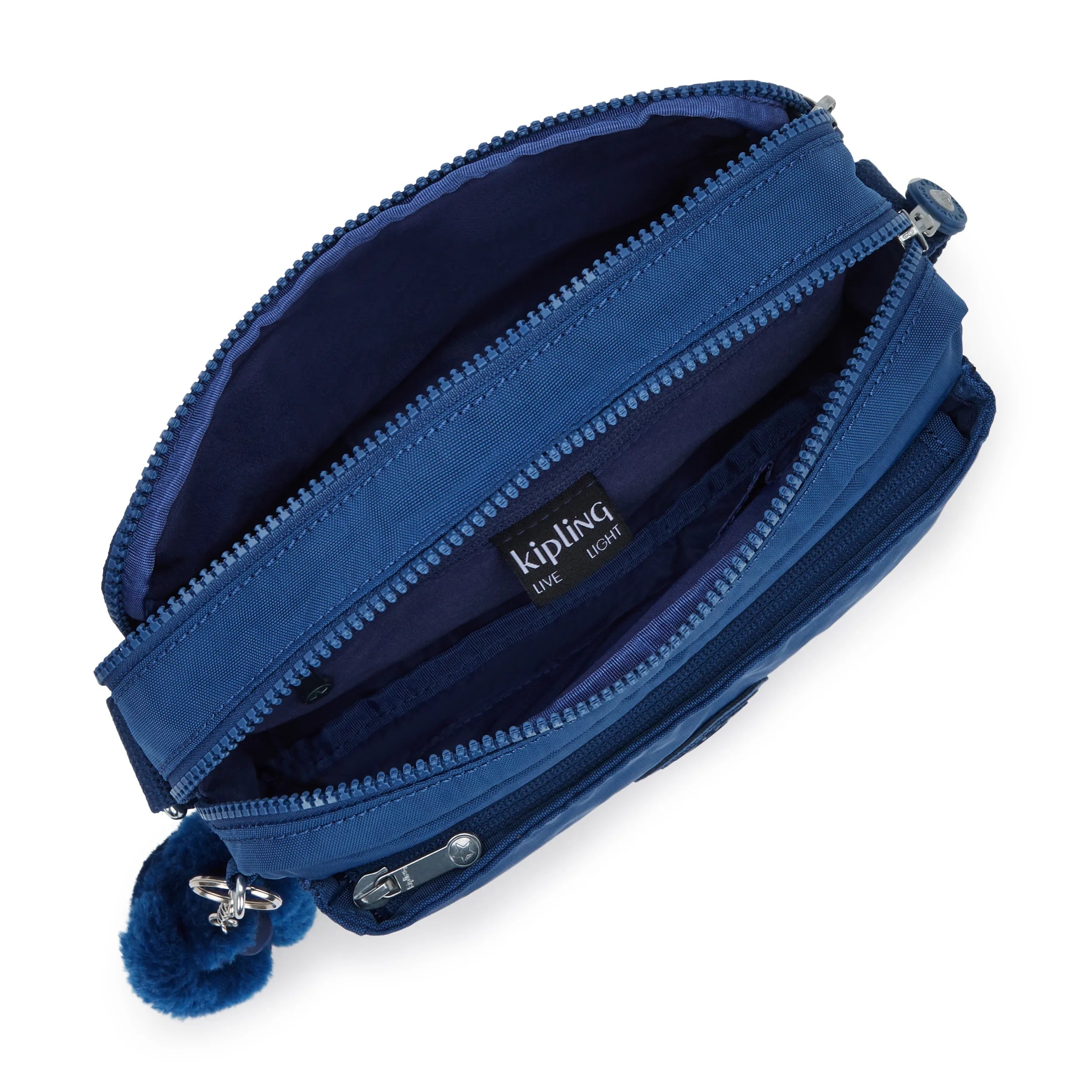 Kipling Abanu M in Casual Blue — angle view 3