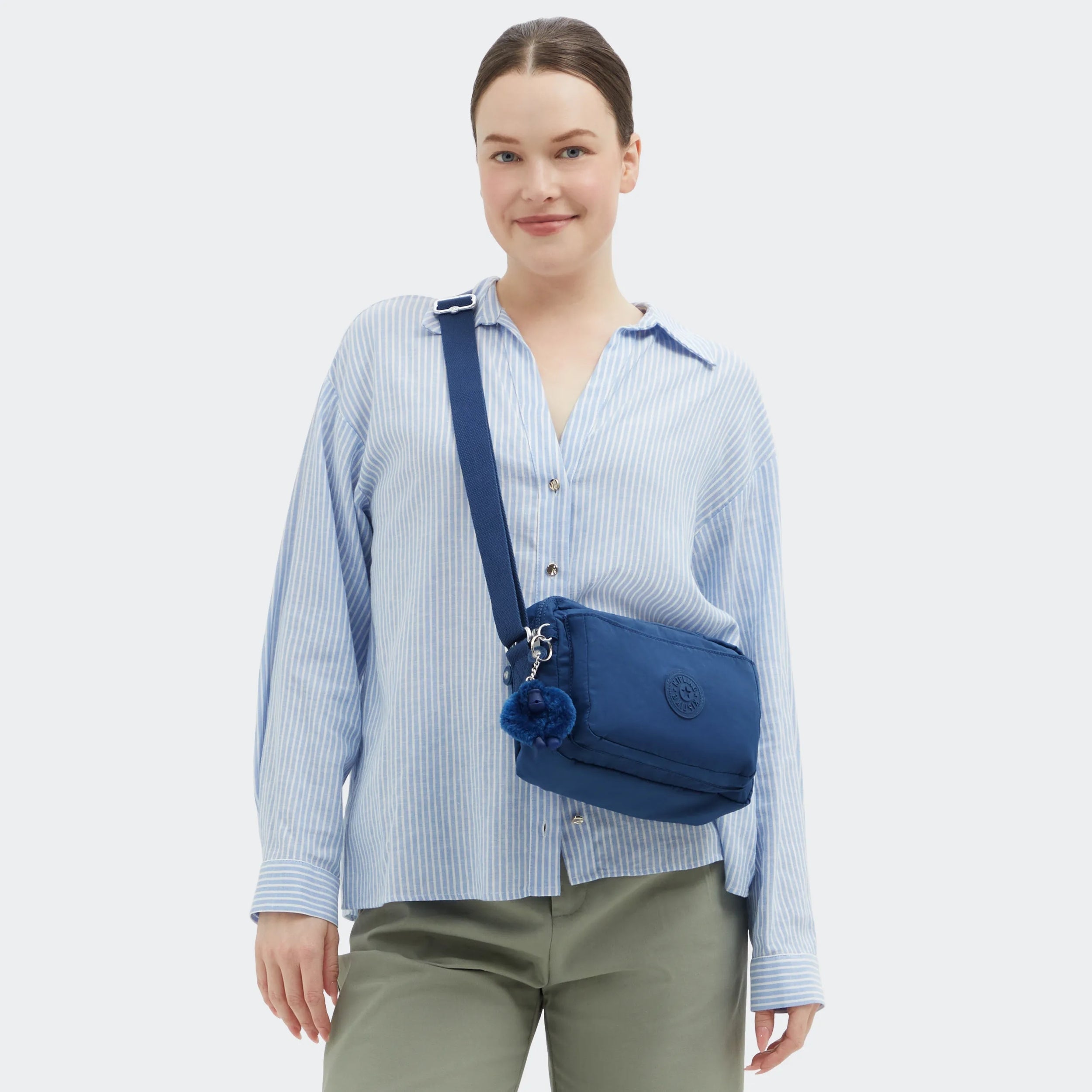 Kipling Abanu M in Casual Blue — back view