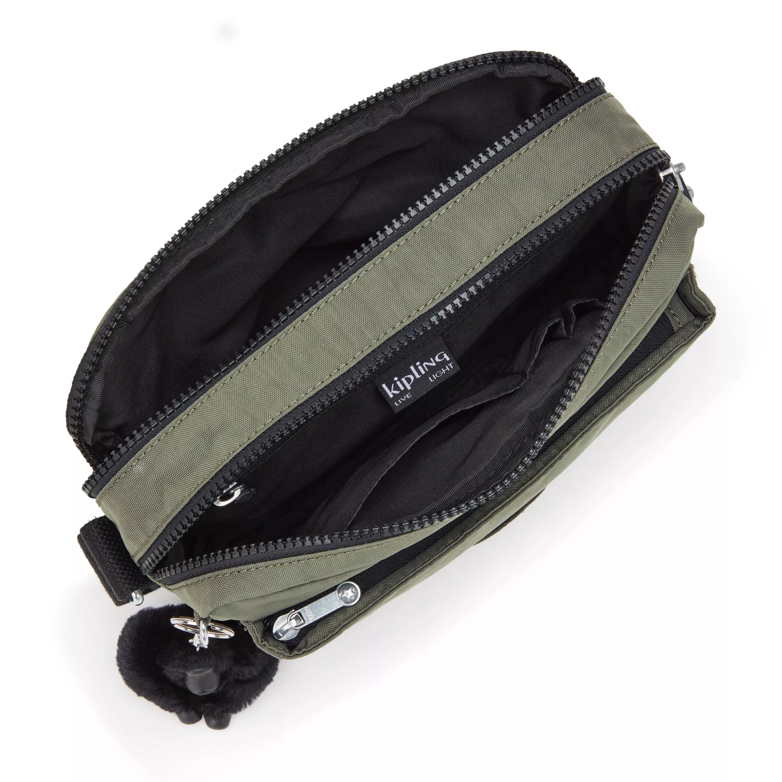 Kipling Abanu M in Green Moss — angle view 3