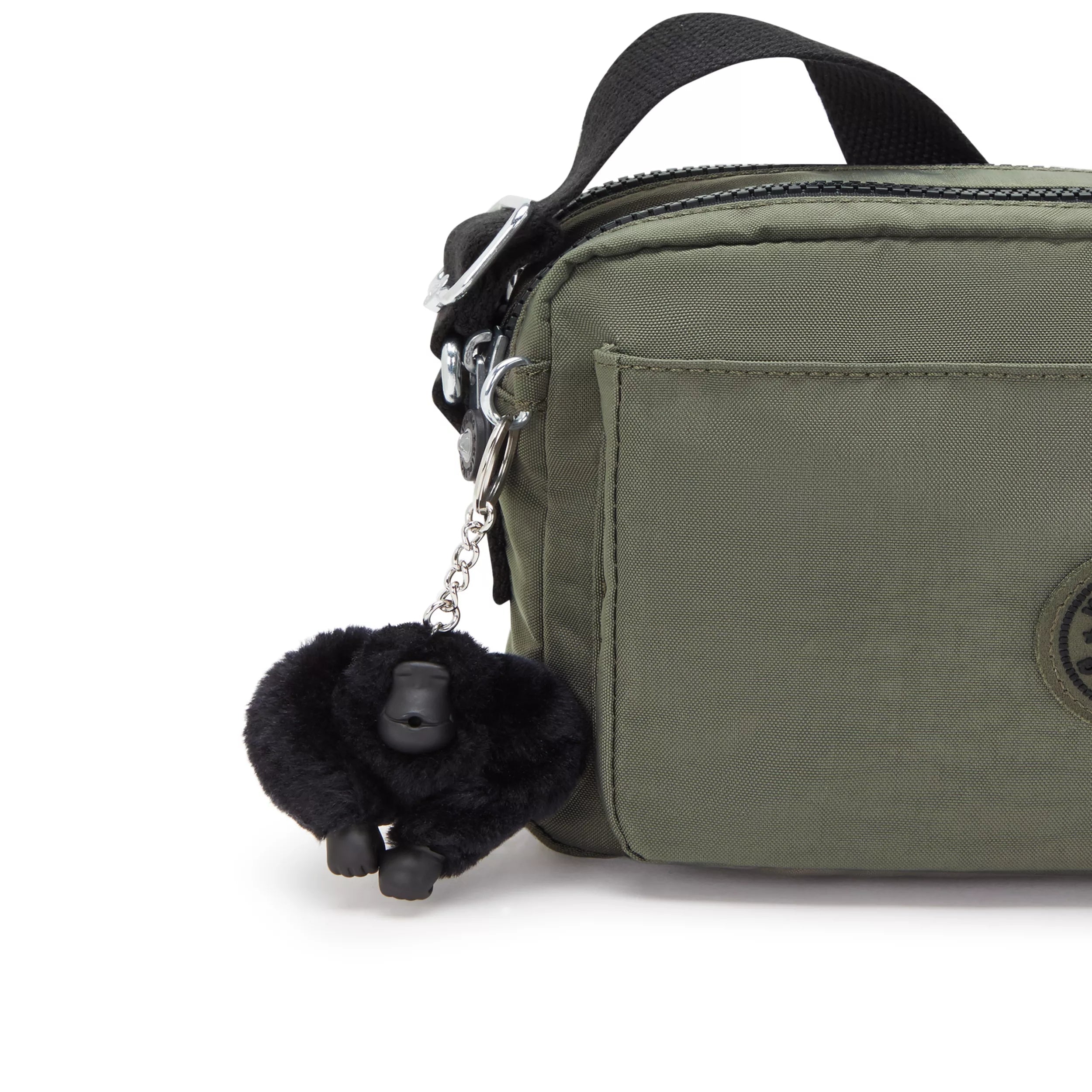 Kipling Abanu M in Green Moss — detail view