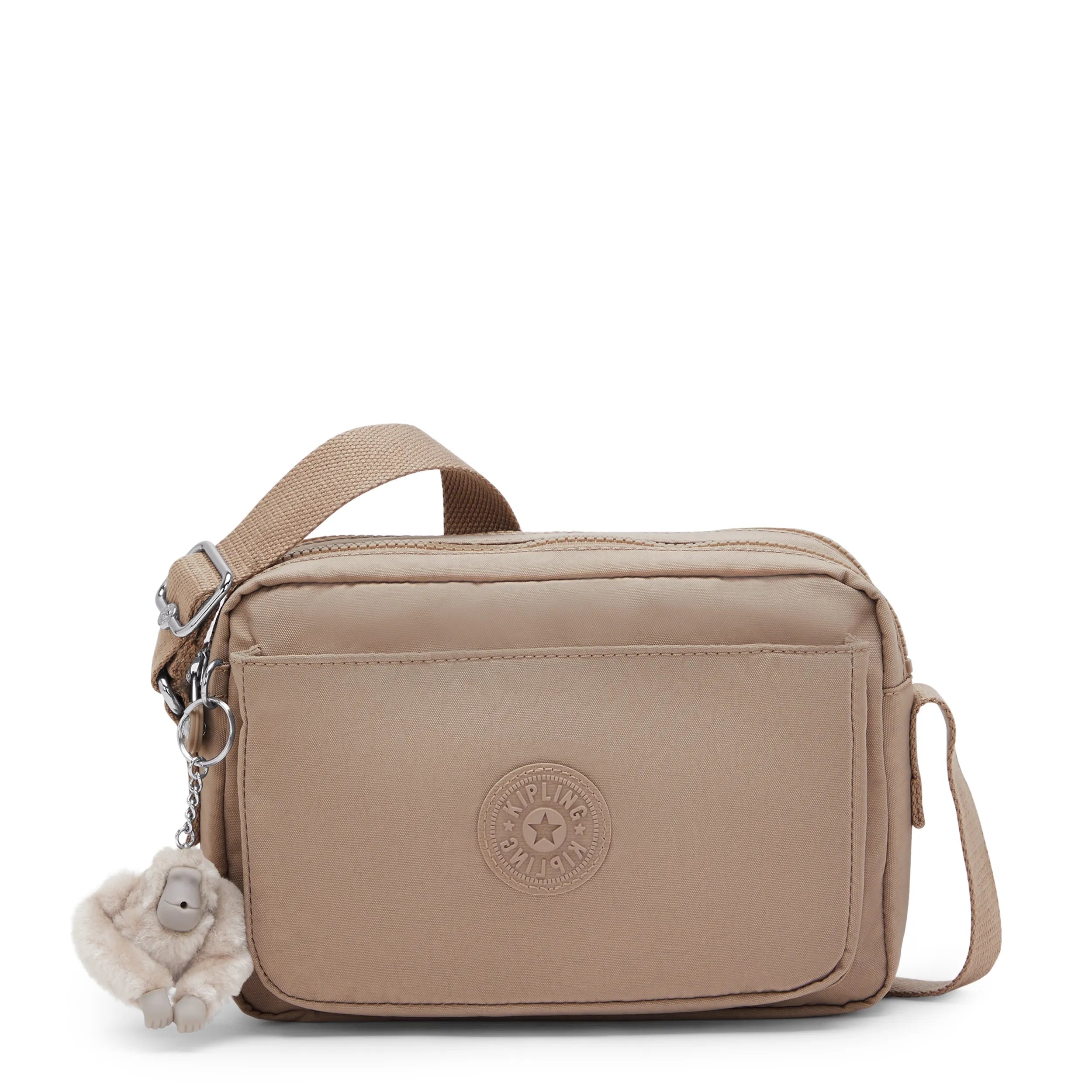 Kipling Abanu M in Tan Beige — front view