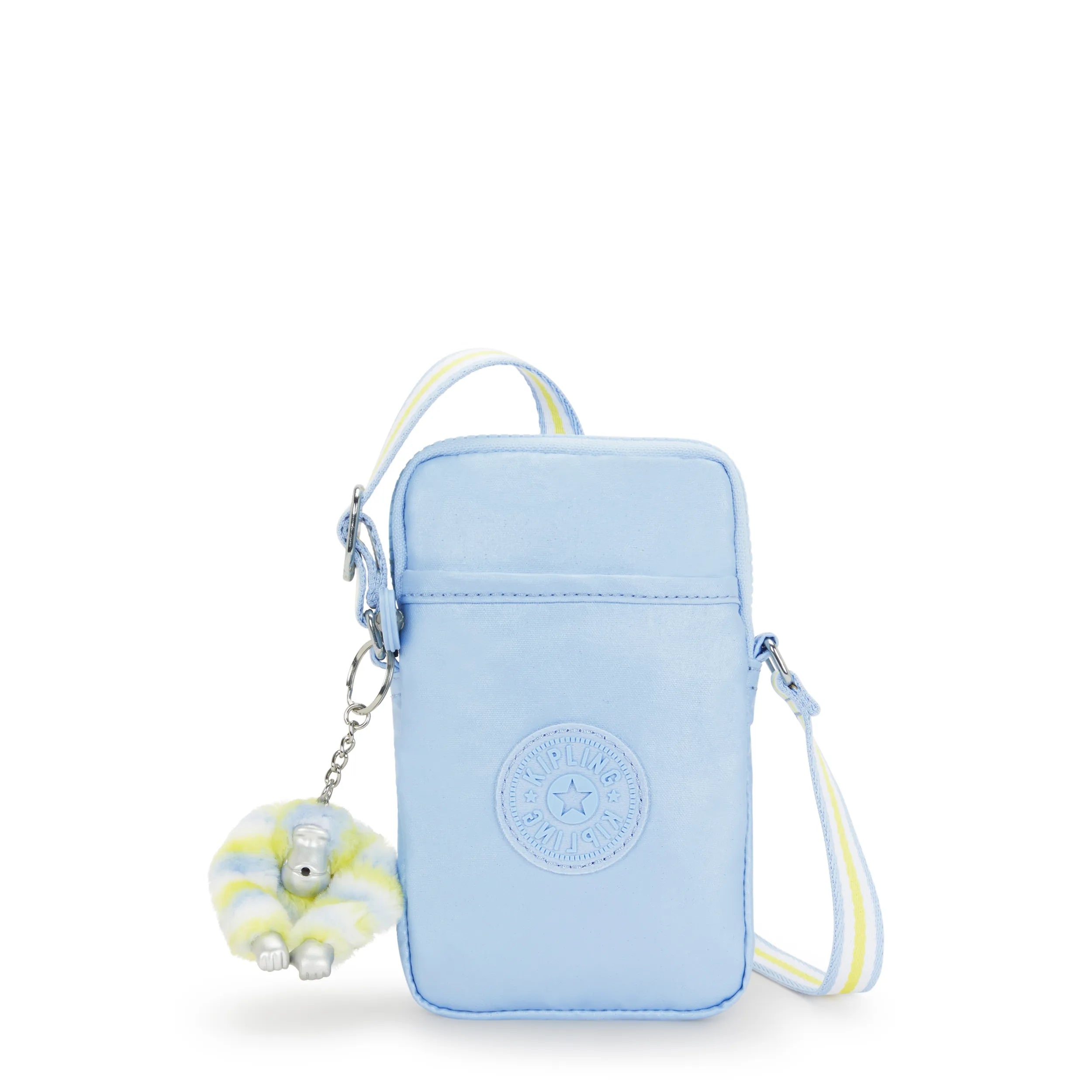 Kipling Tally in Clear Sky Metallic — front view