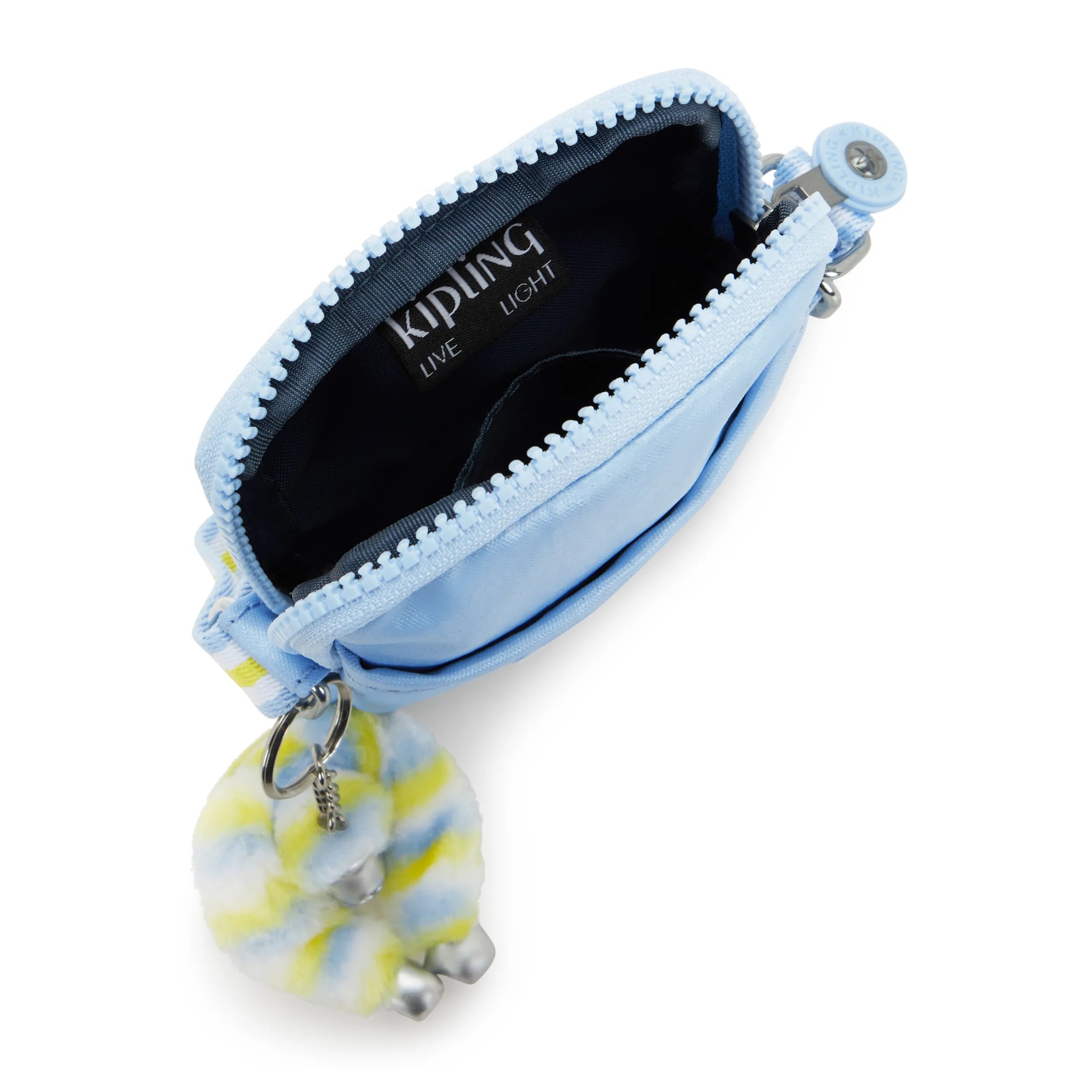 Kipling Tally in Clear Sky Metallic — angle view 2