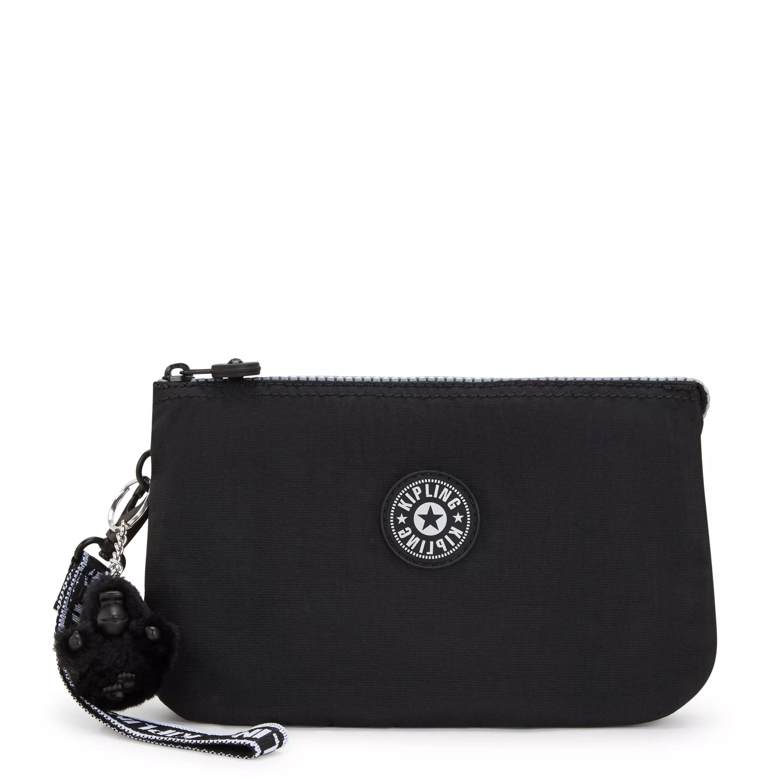 Kipling Creativity XL in Glorious Silver — front view