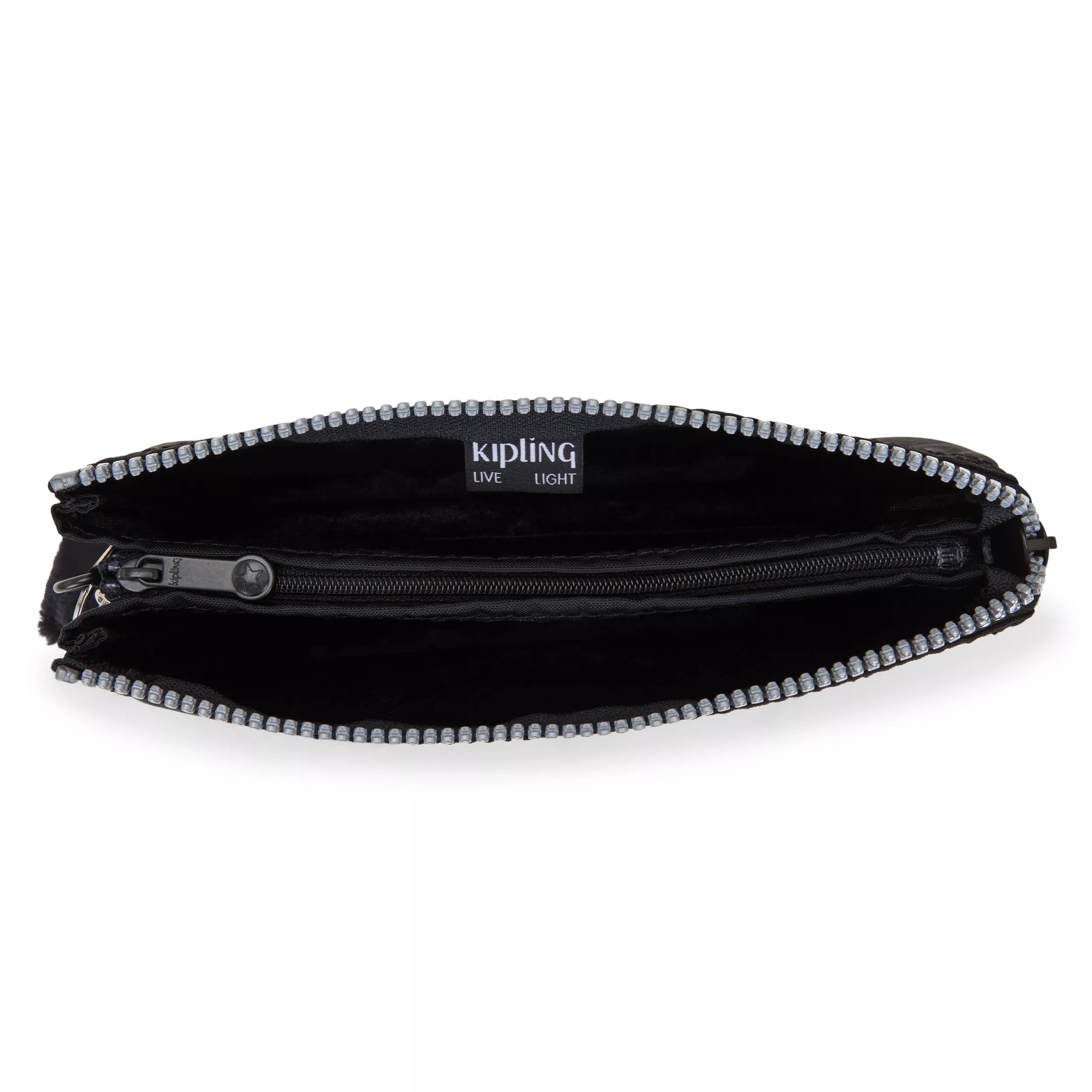 Kipling Creativity XL in Glorious Silver — angle view 3