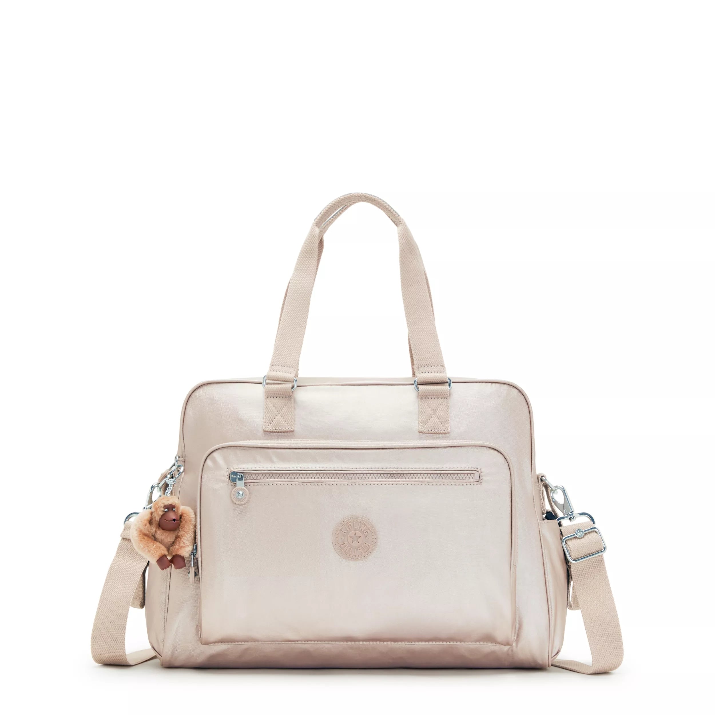 Kipling Alanna in Quartz Metallic — front view