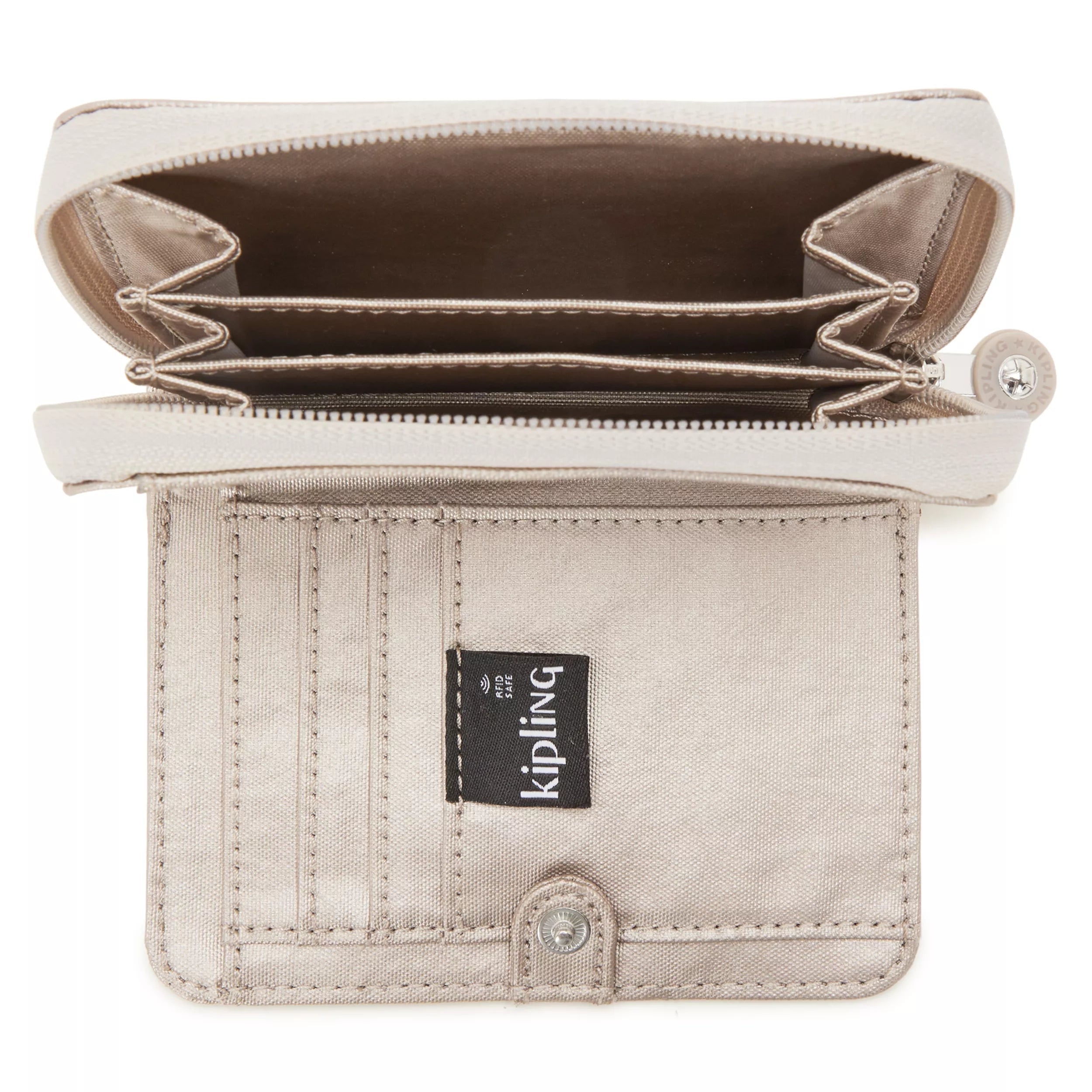 Kipling Money Love in Metallic Glow — angle view 3