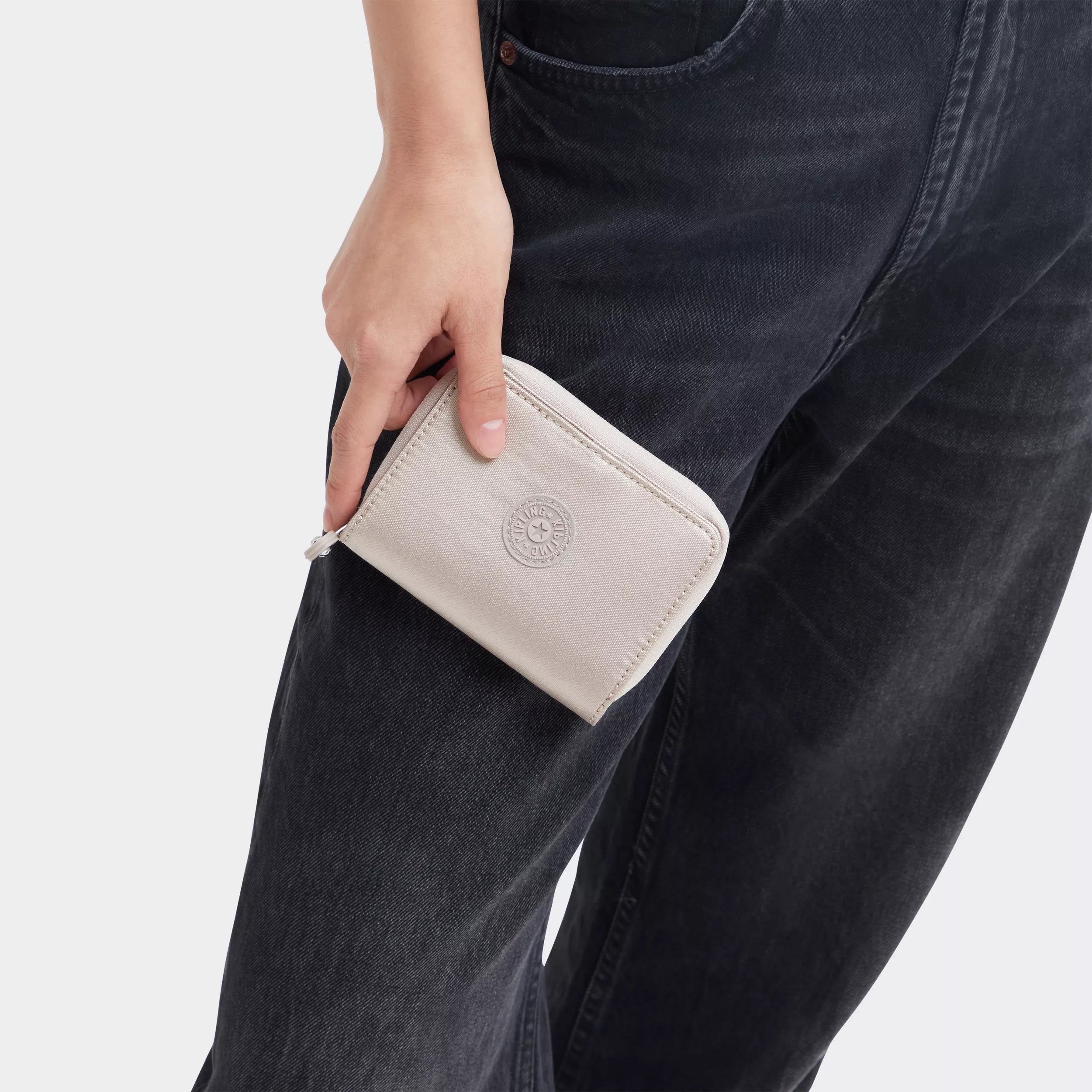 Kipling Money Love in Metallic Glow — back view