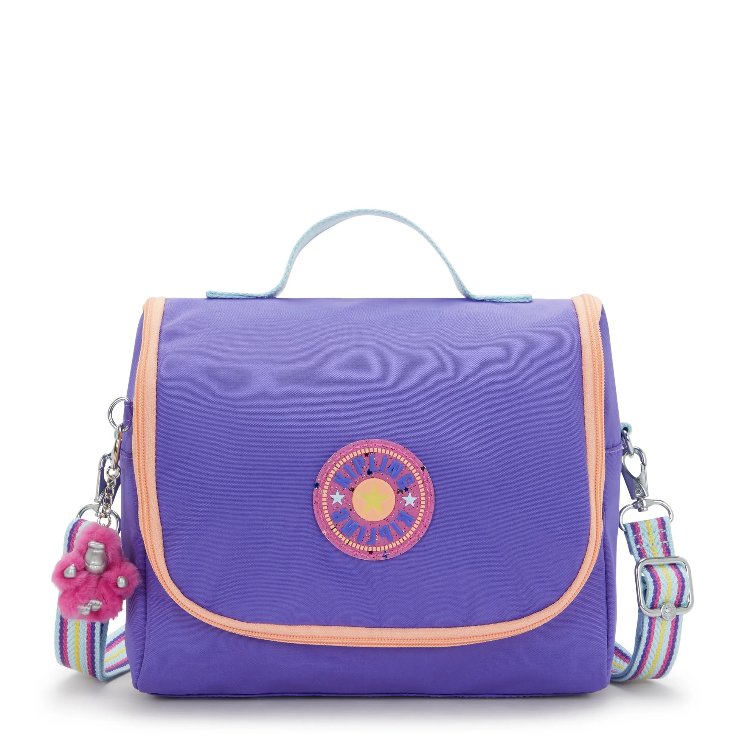 Kipling New Kichirou in Iris Purple Fun C — front view