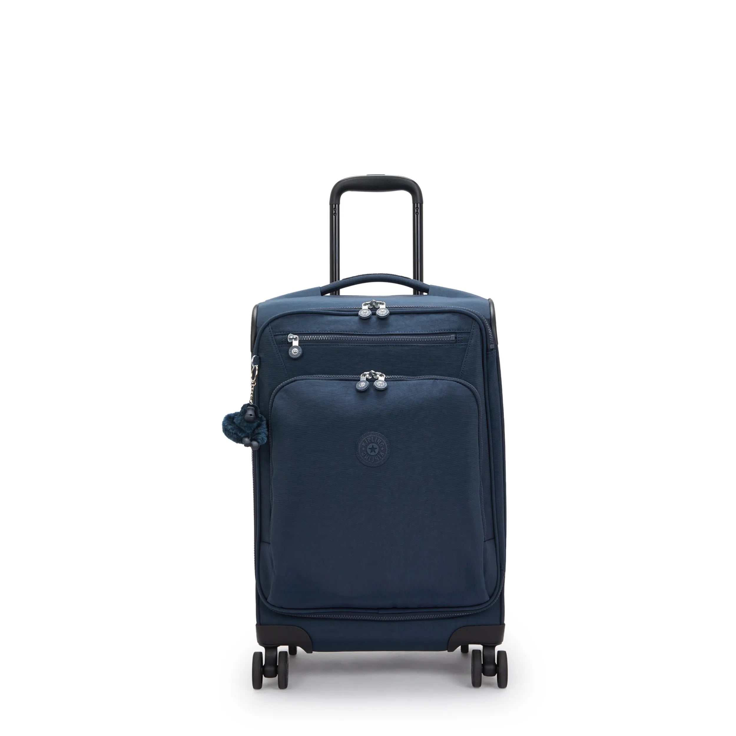Kipling New Youri Spin S in Blue Bleu 2 — front view