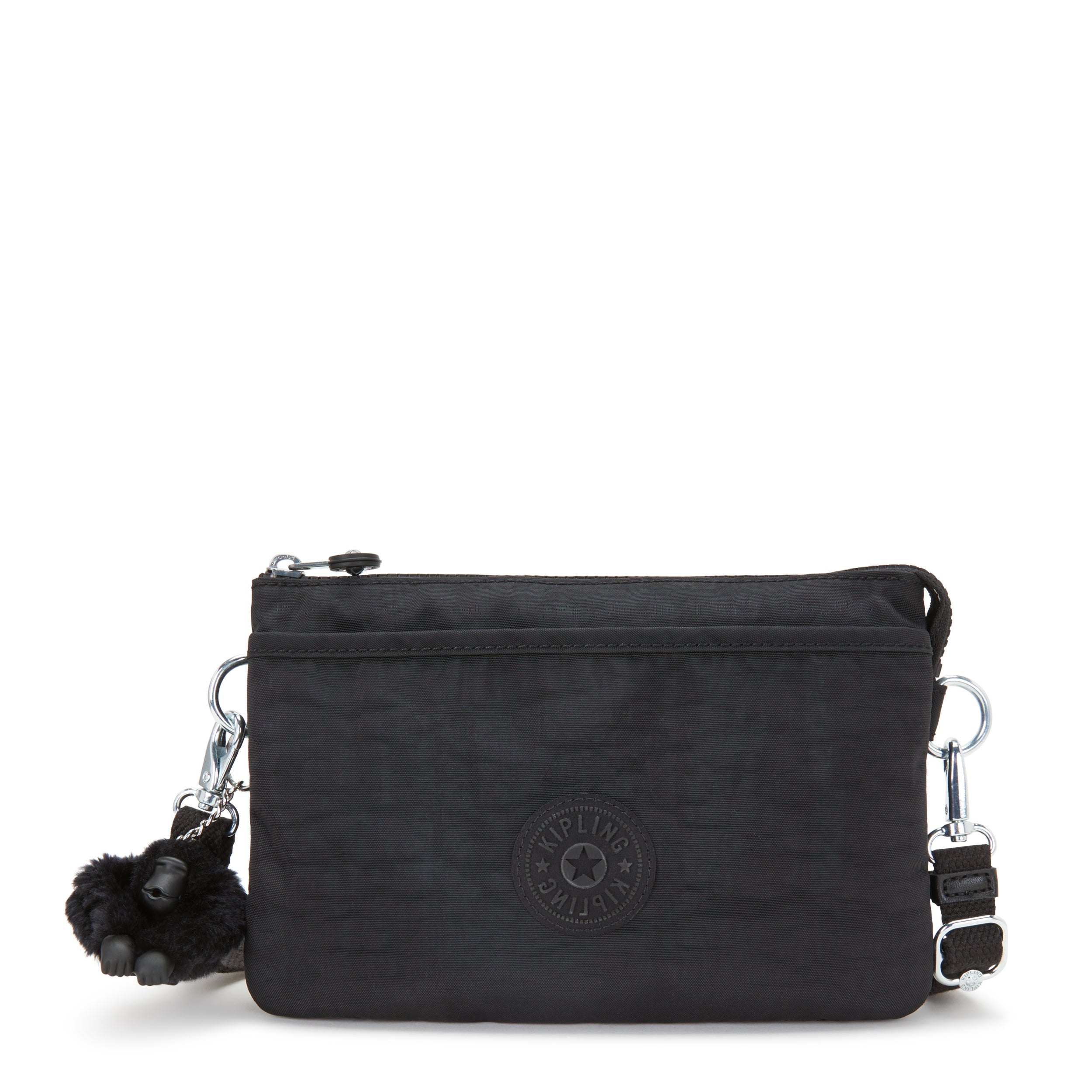 Kipling Riri in Black Noir — front view