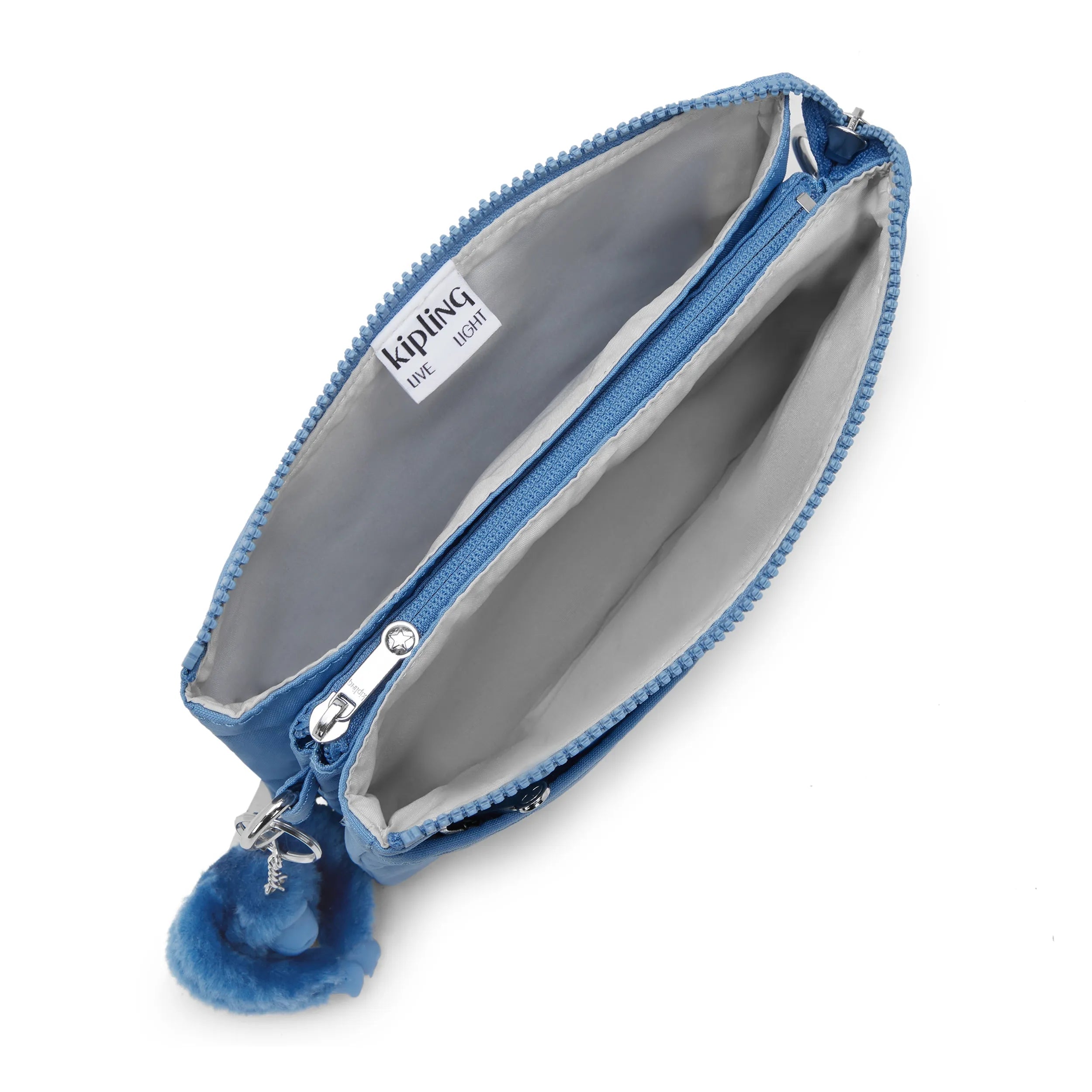 Kipling Riri in Vintage Blue — angle view 2