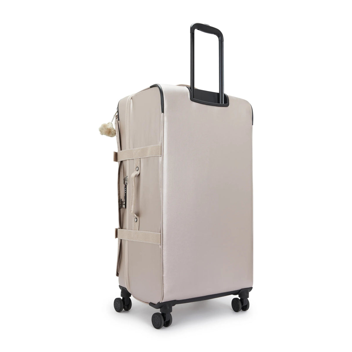 Kipling Spontaneous Large Rolling Luggage in Metallic Glow — back view
