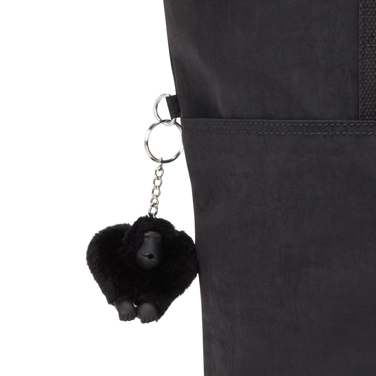 Kipling Hanifa in Black Noir — detail view # color_Black Noir
