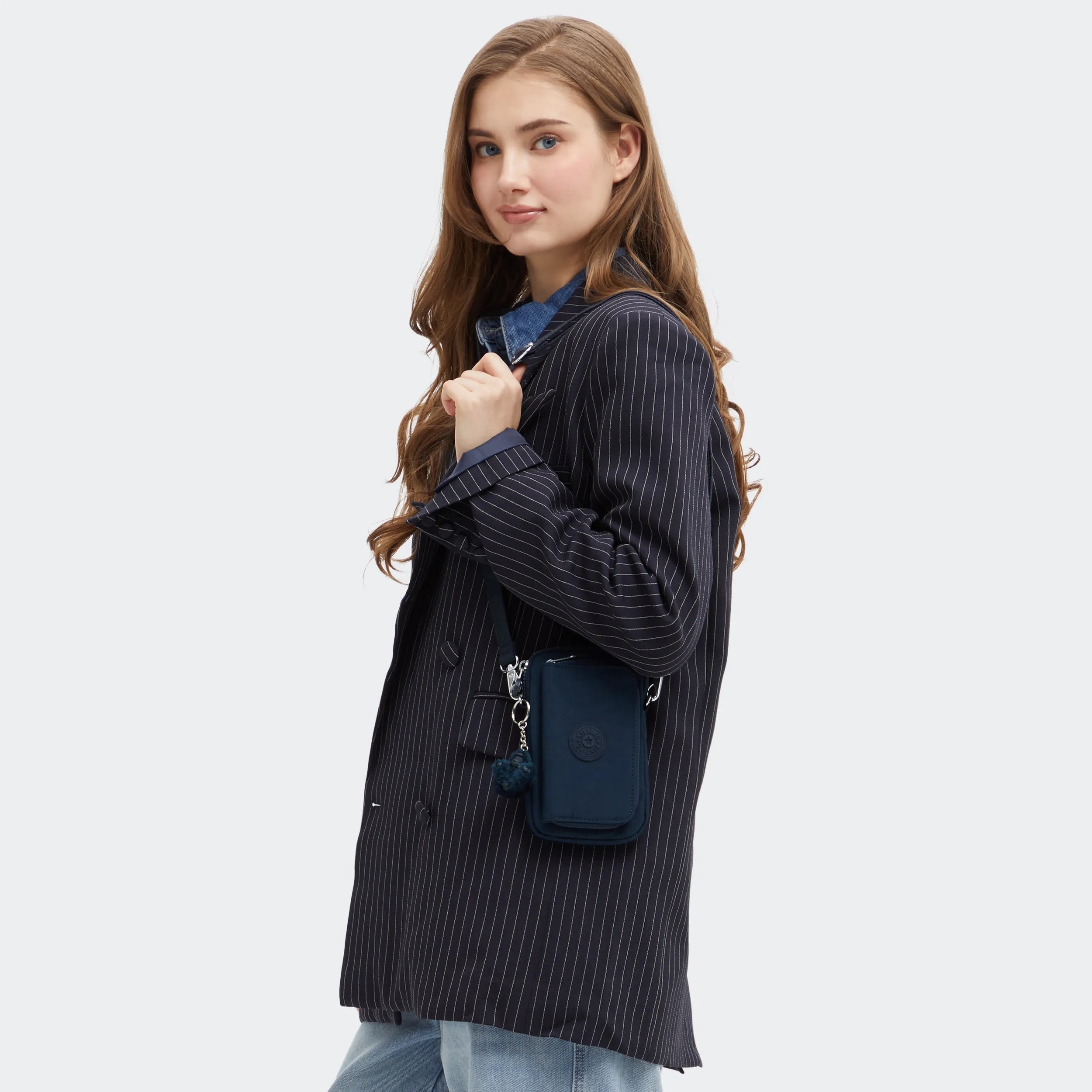 Kipling Telmo in Blue Bleu 2 — back view