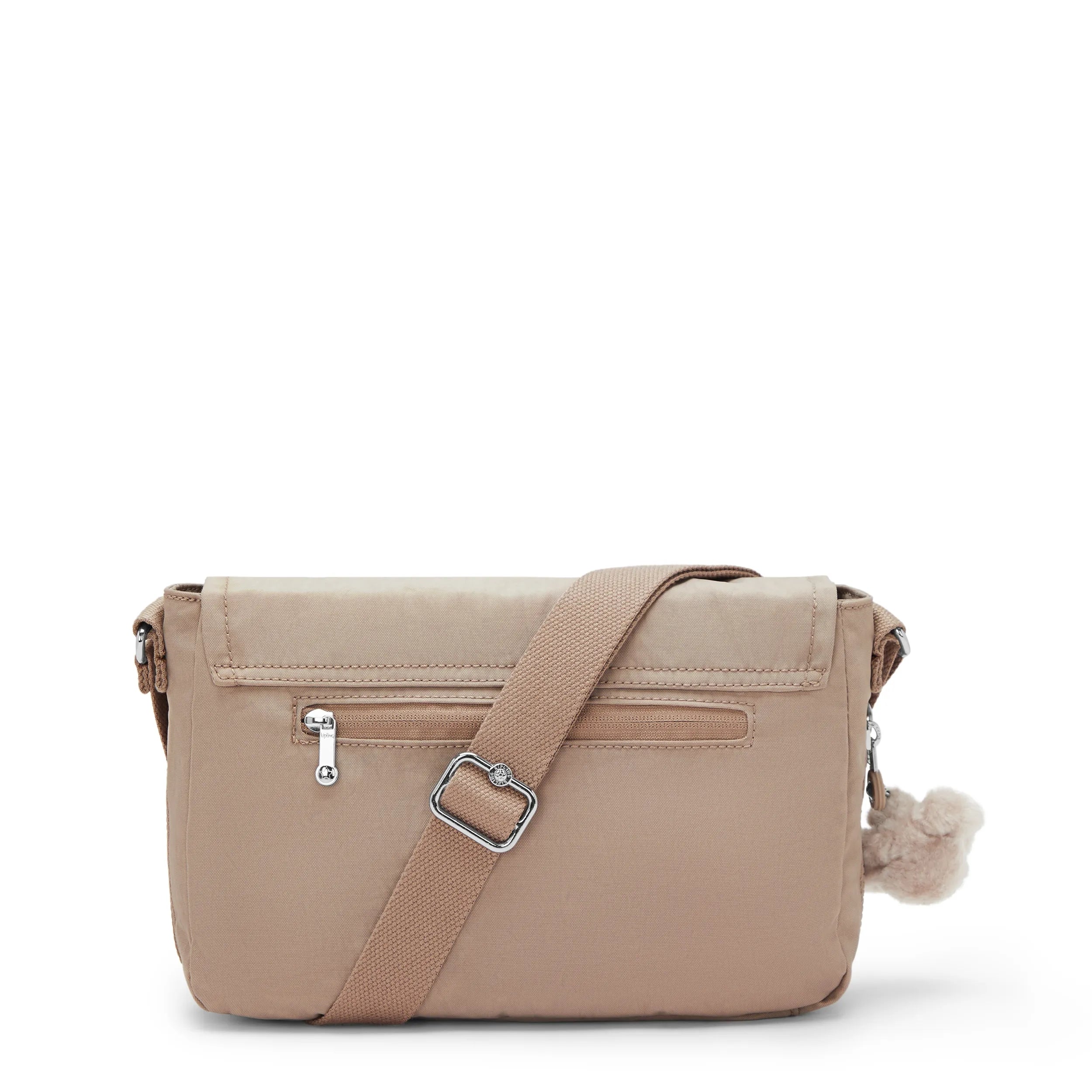 Kipling Dalma in Tan Beige — back view # color_Tan Beige