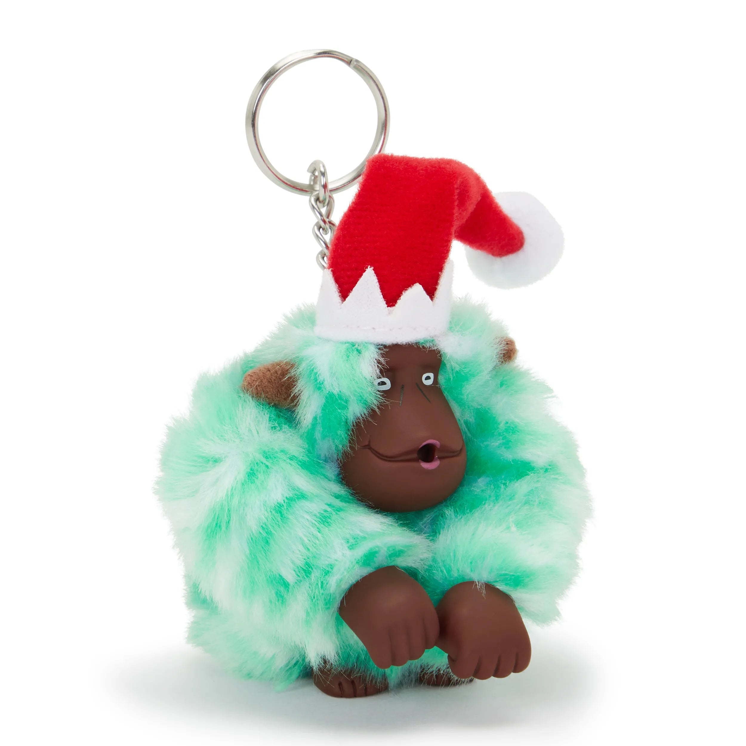 Kipling Elf Monkey M in Elf Green — back view
