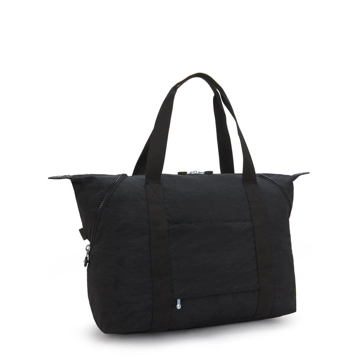 Kipling Art Medium Tote Bag in Yellow Fun Black — back view