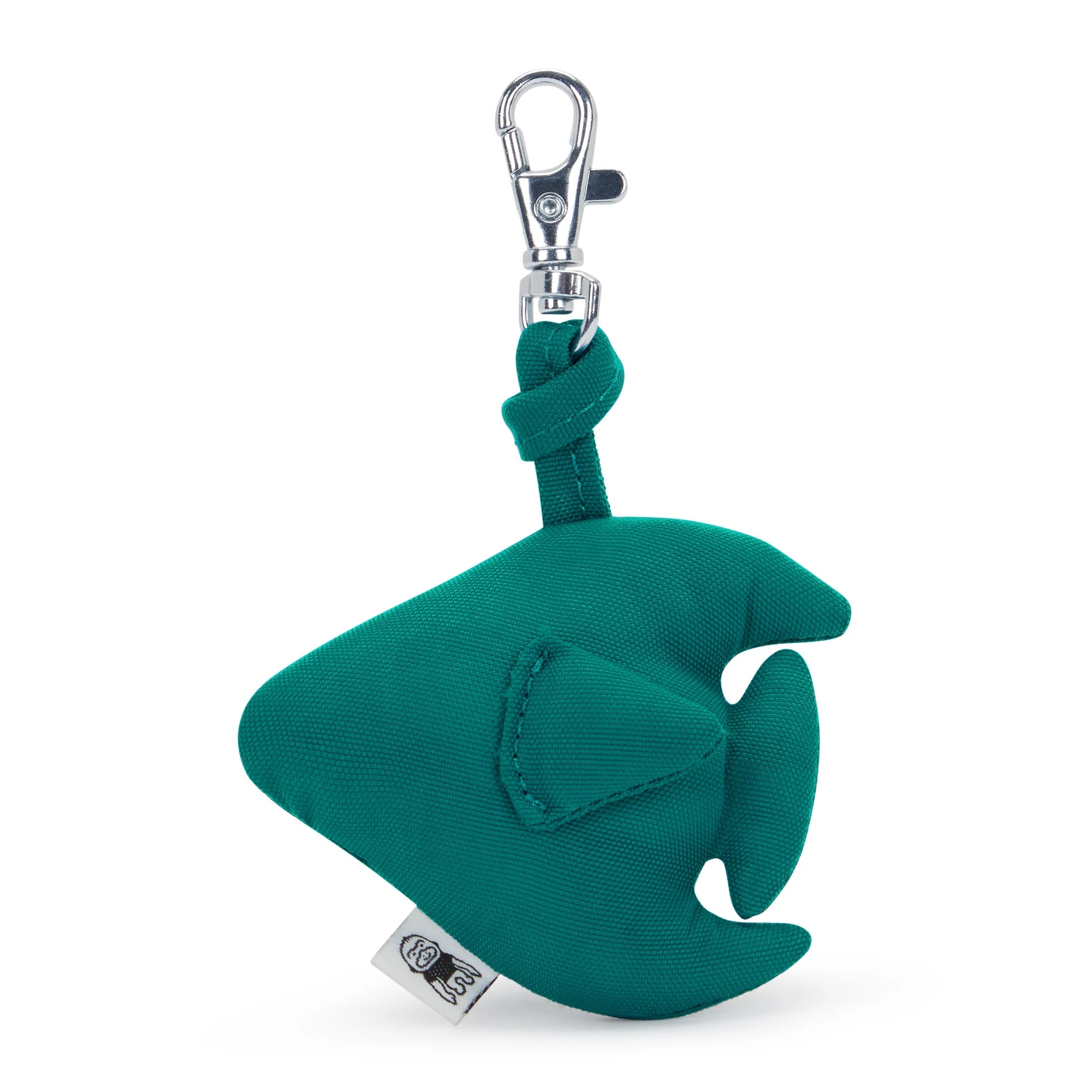 Kipling Fish Charm in Outspoken Green — front view