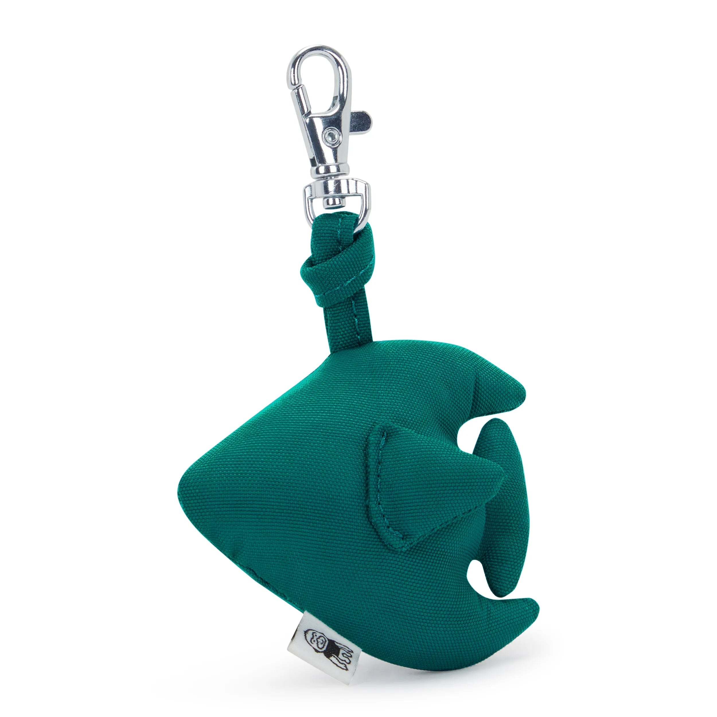 Kipling Fish Charm in Outspoken Green — back view
