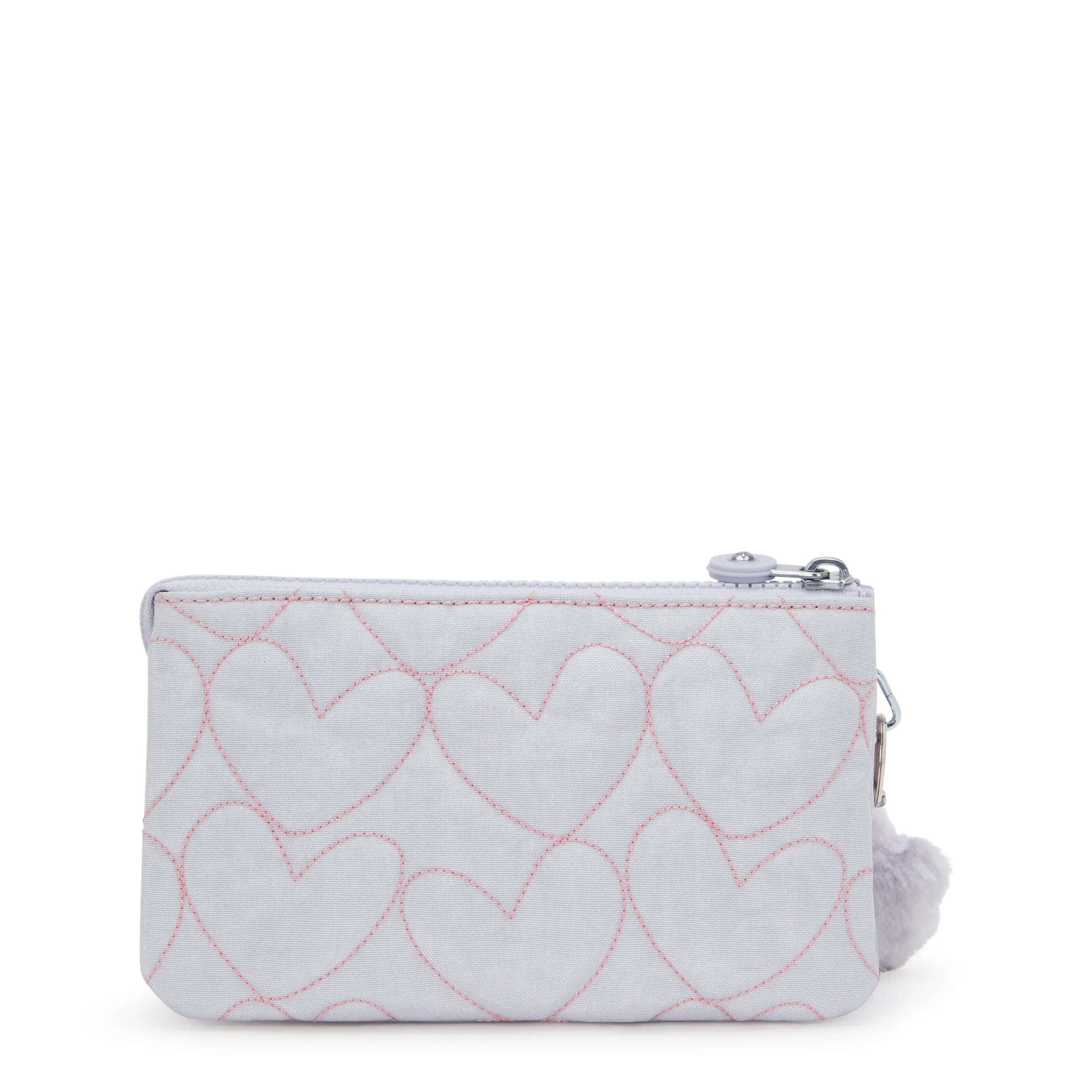 Kipling Creativity L in Hearts Shimmer — angle view 3