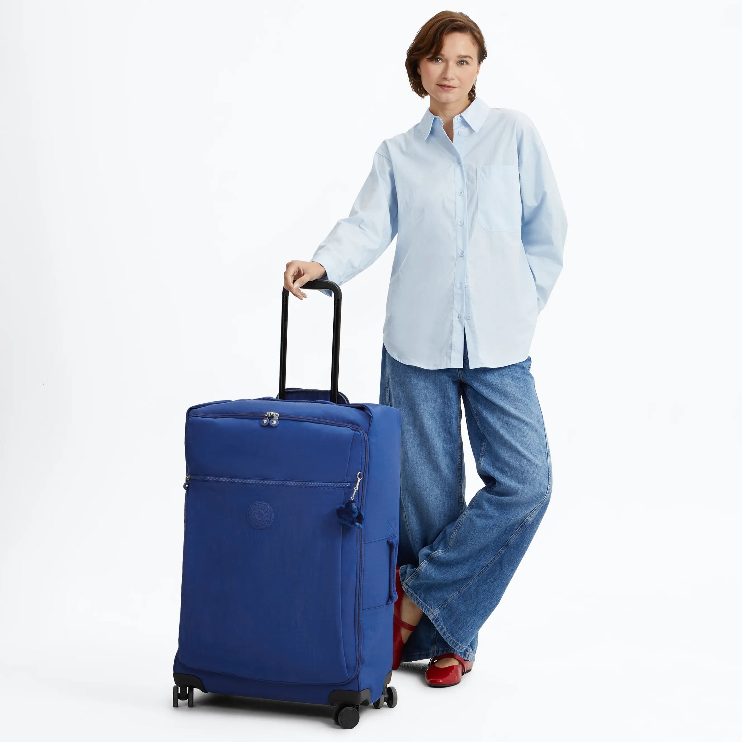 Kipling Darcey UP L in Blazing Blue — back view