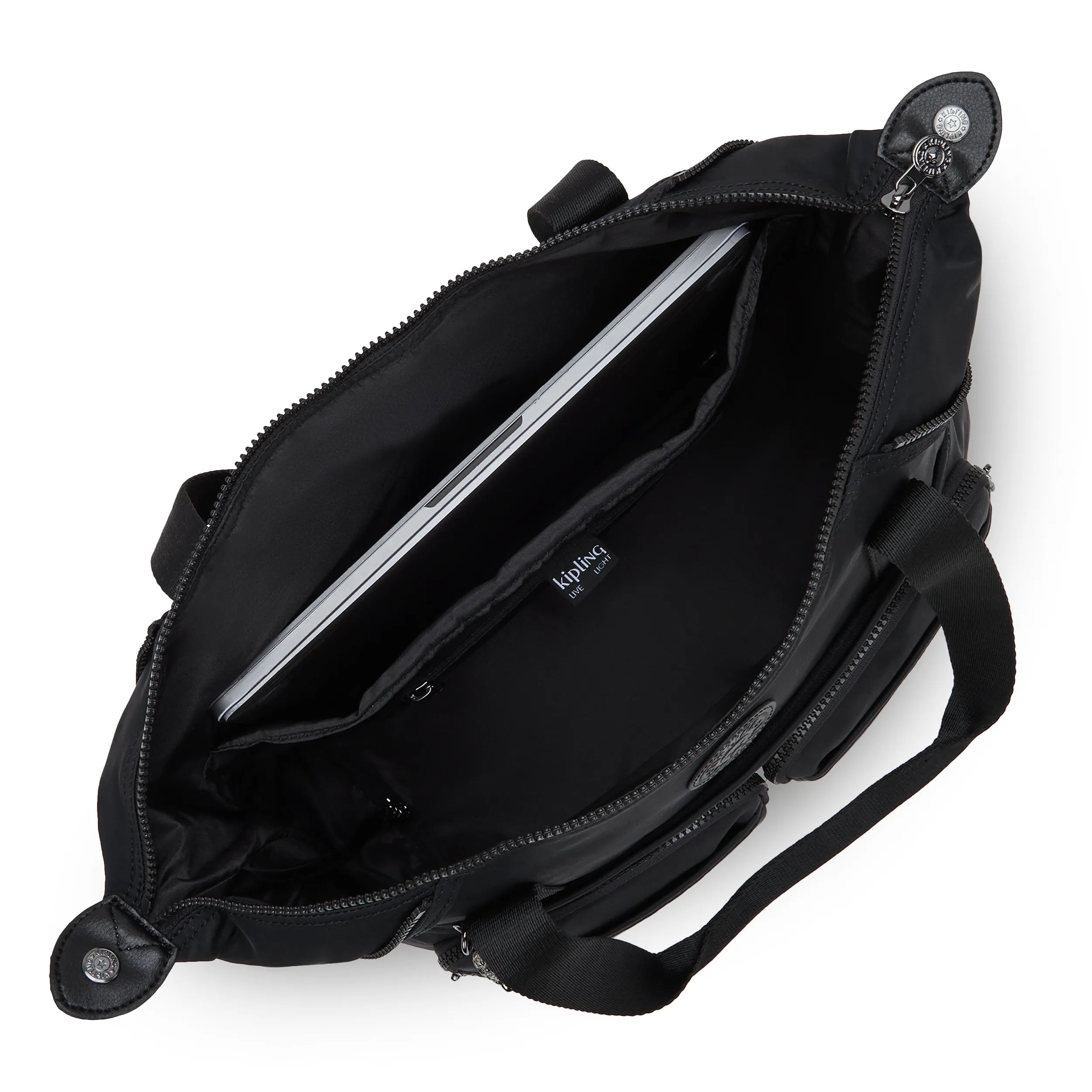 Kipling New Art Duo Pocket in Infinite Black — angle view 3