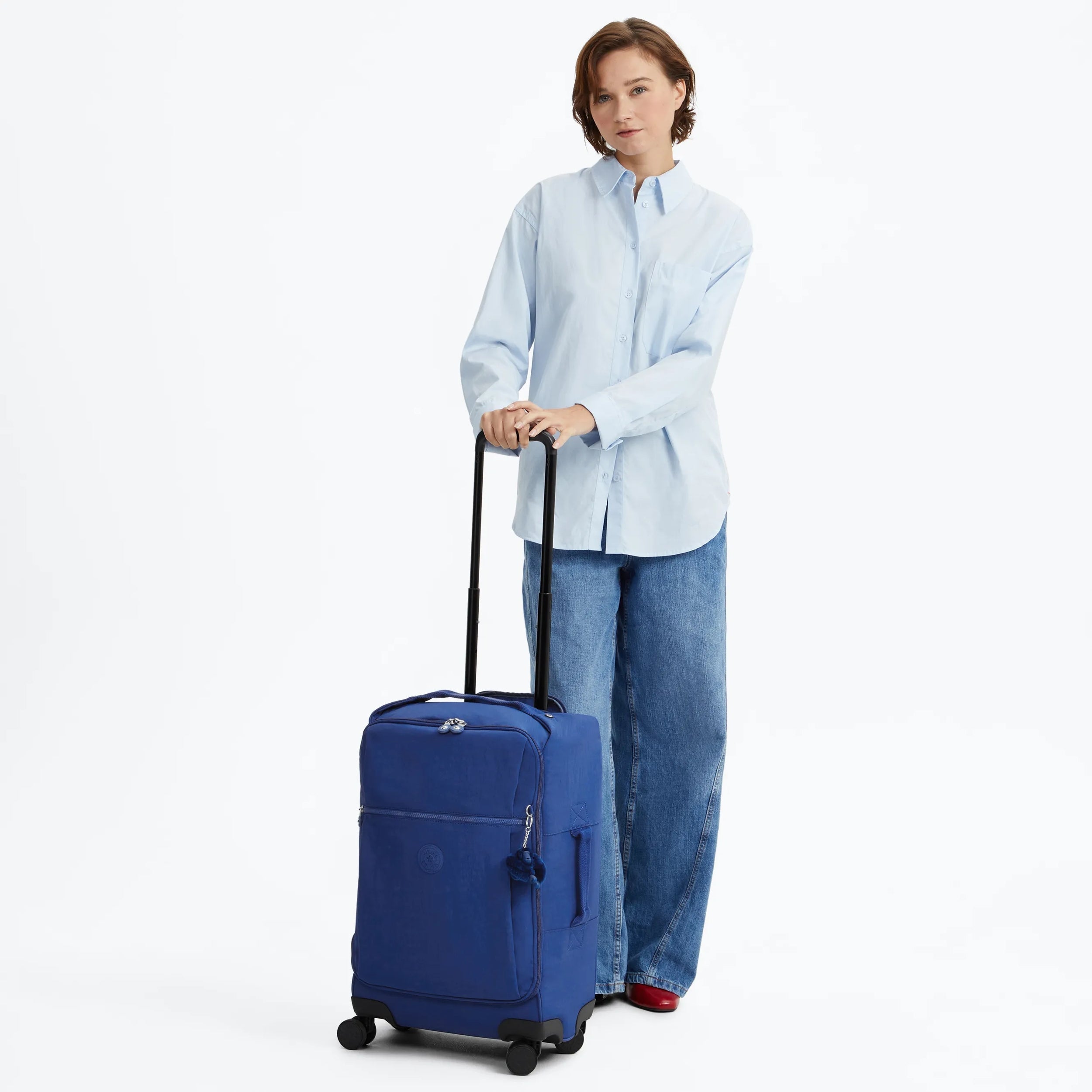 Kipling Darcey UP S in Blazing Blue — back view