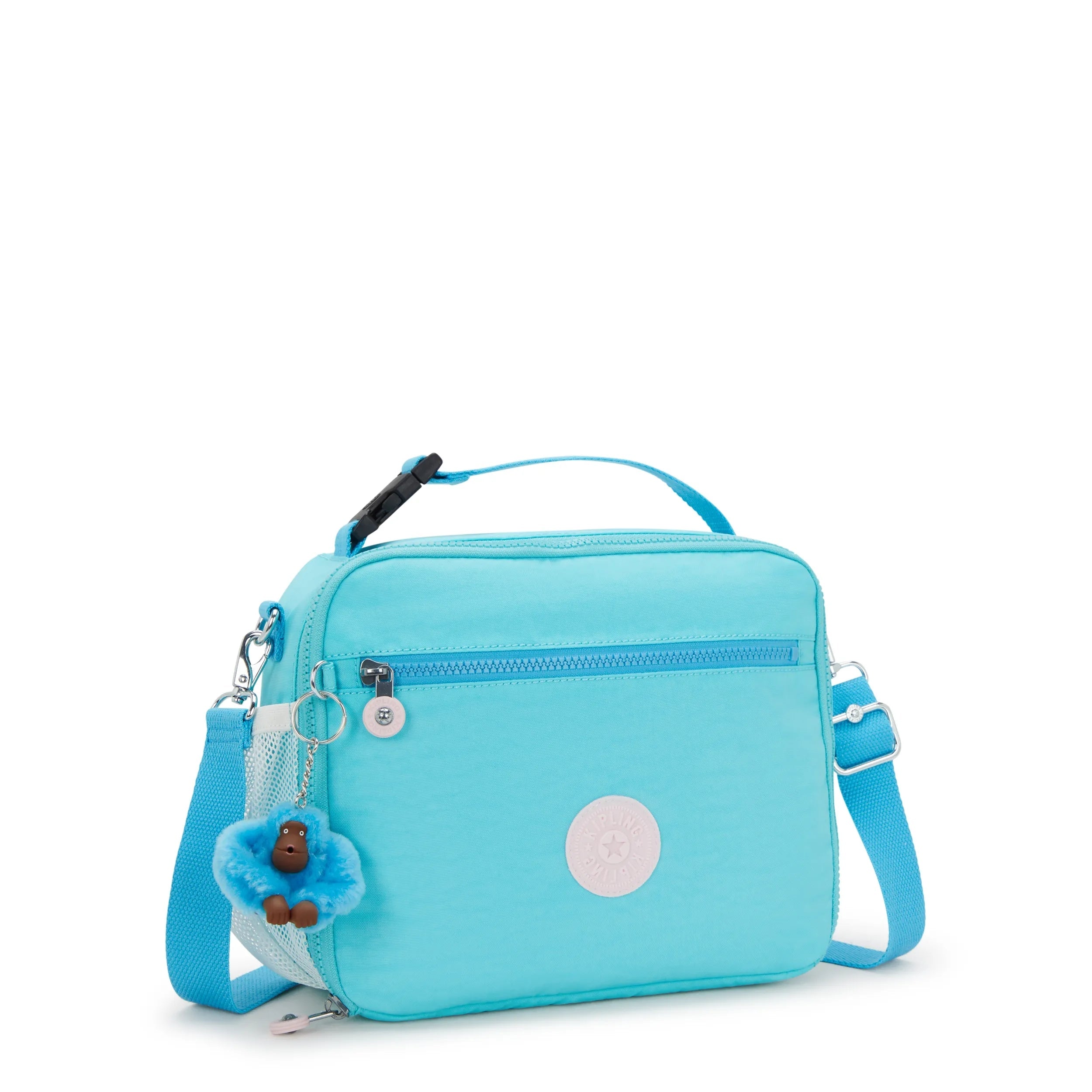 Kipling Ermy in Poppy Aqua — angle view 3