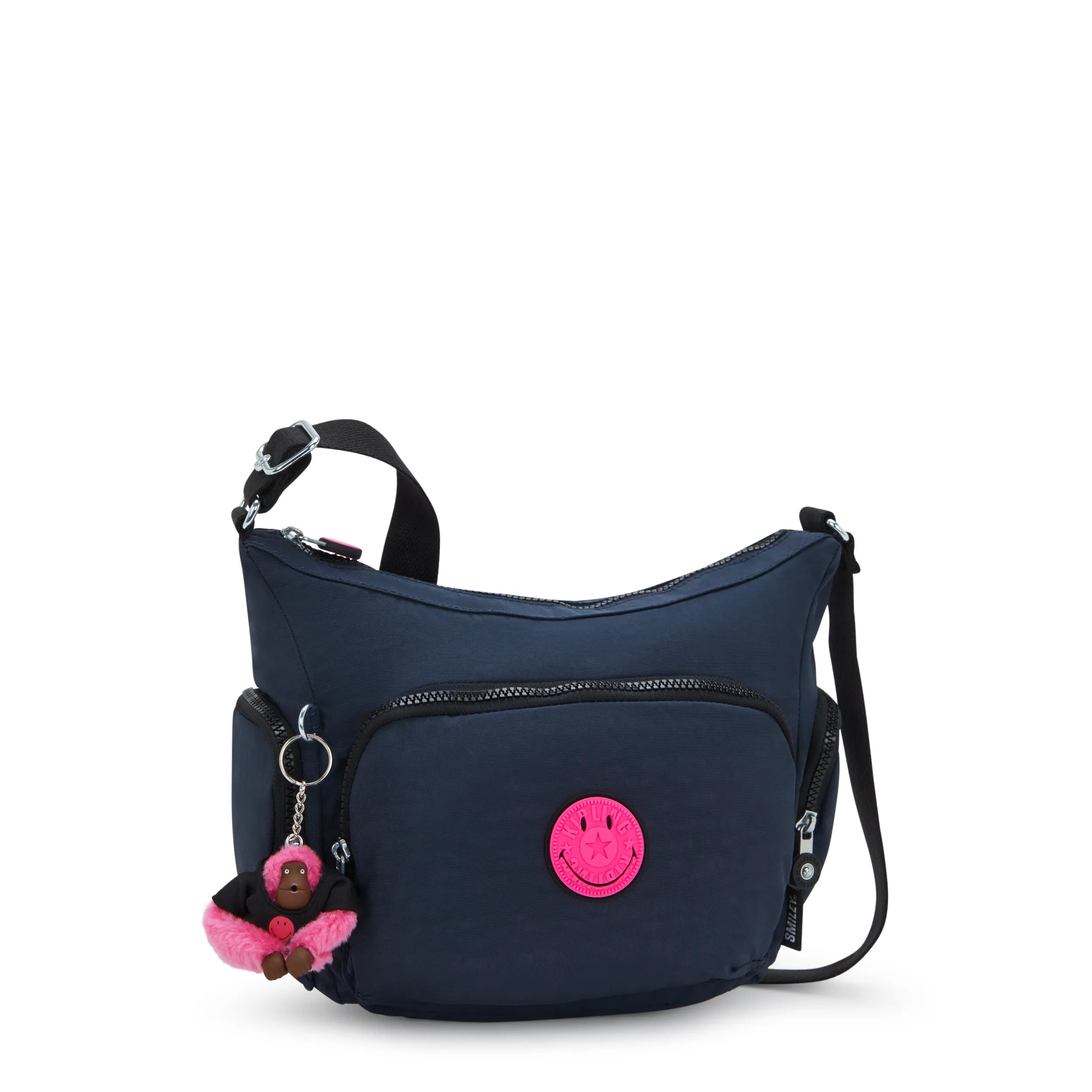 Kipling Gabb S in Pink Fun Blue — interior view