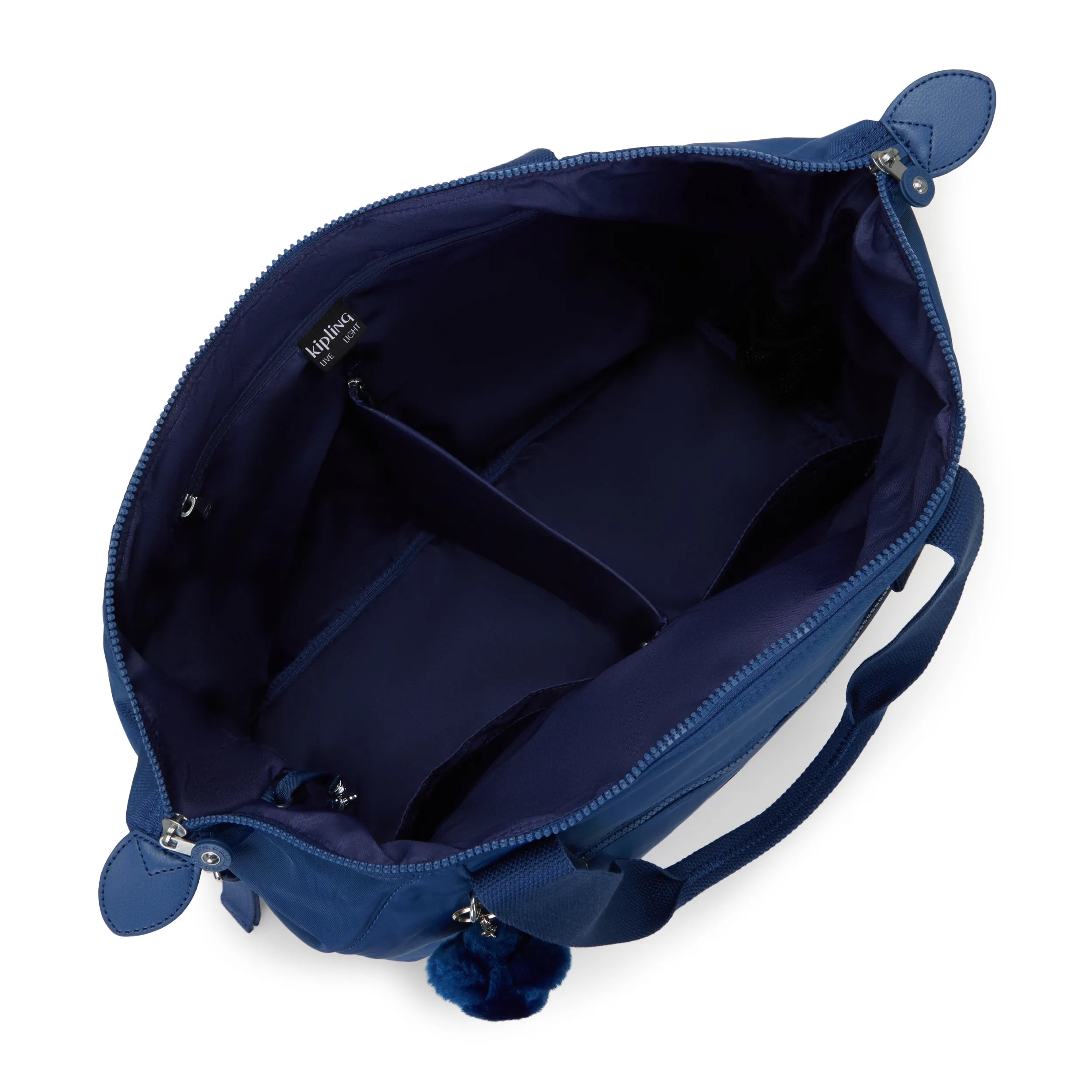 Kipling New Art M Babybag in Casual Blue — angle view 3