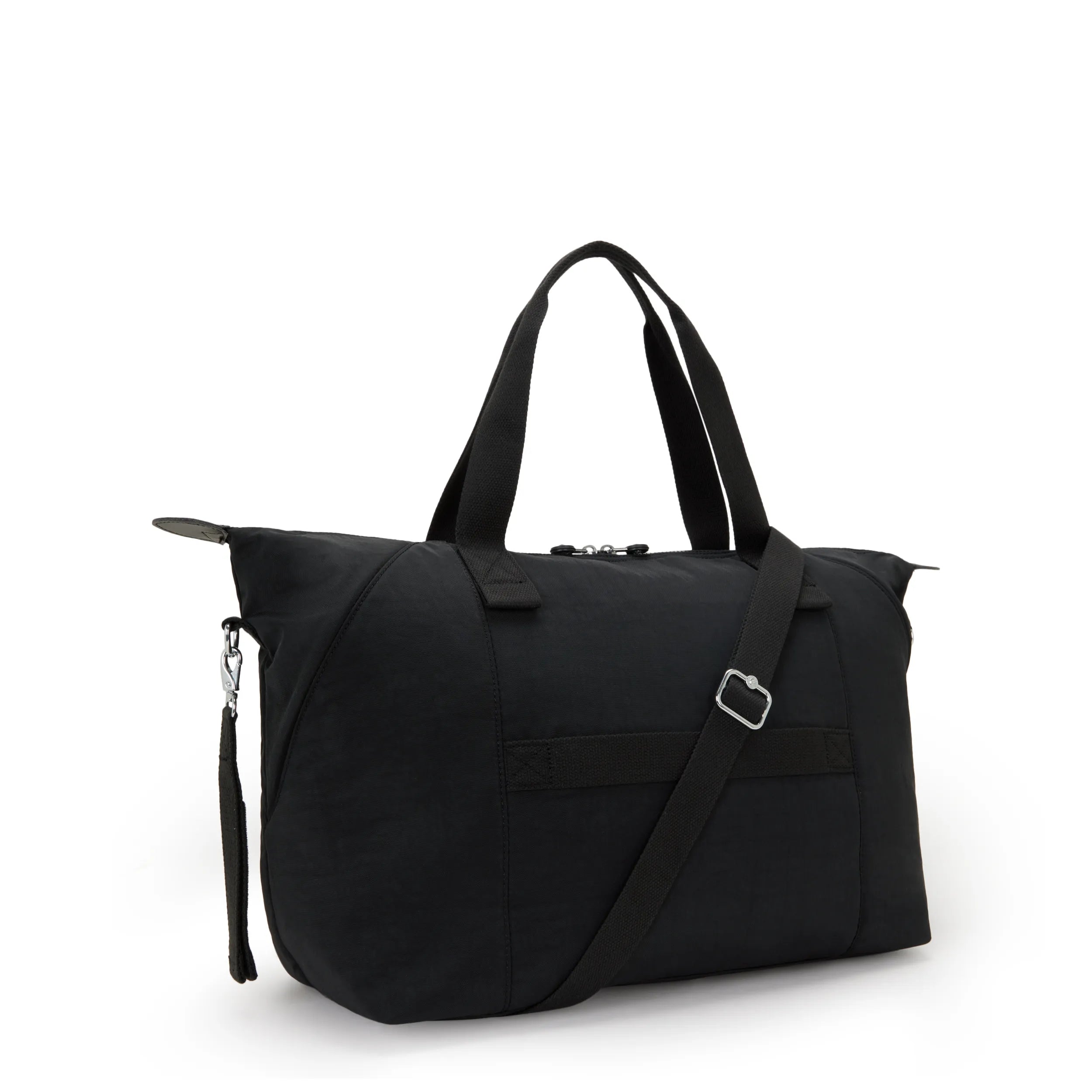 Kipling New Art M Babybag in Black Noir — angle view 2