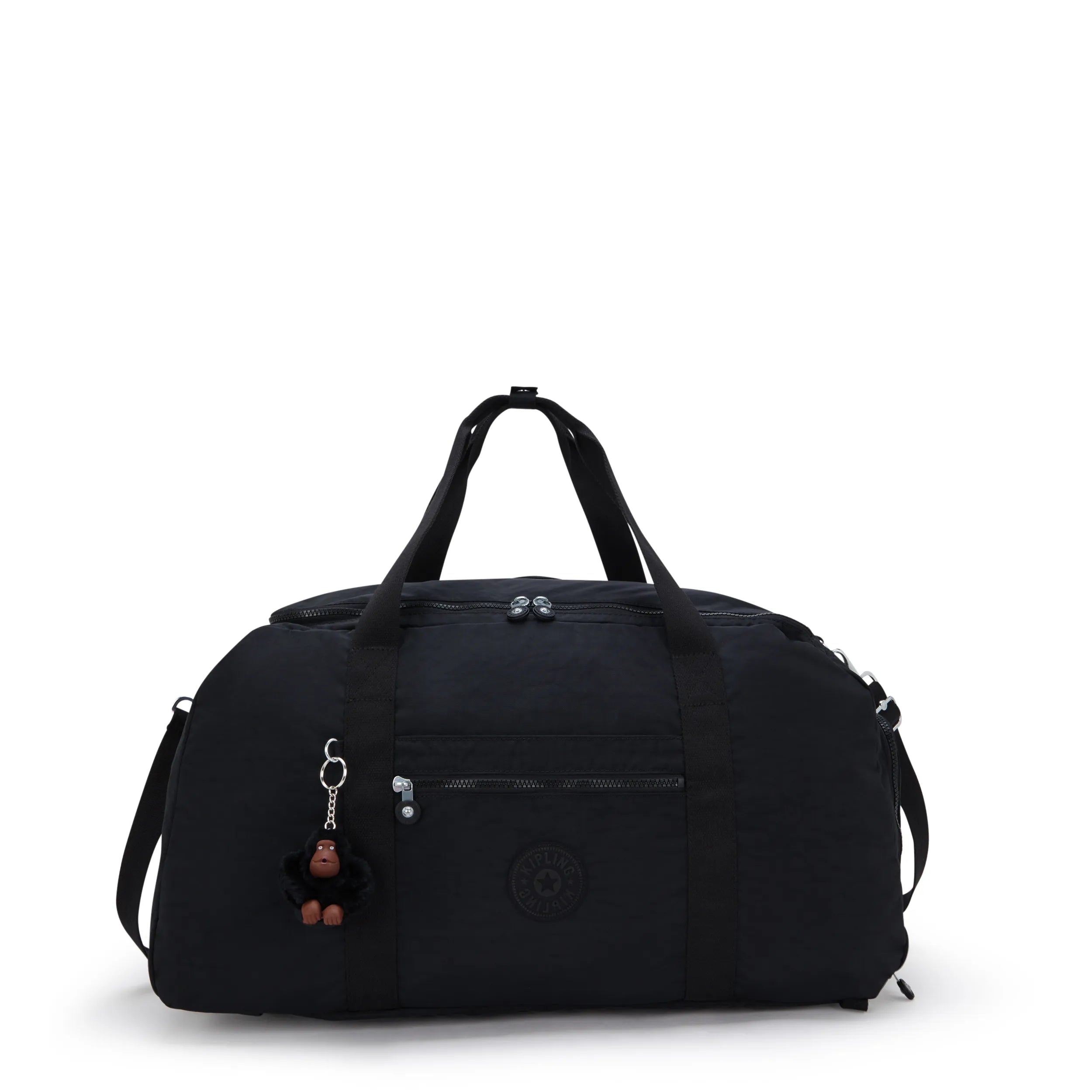 Kipling Palermo UP L in Black Tonal — front view