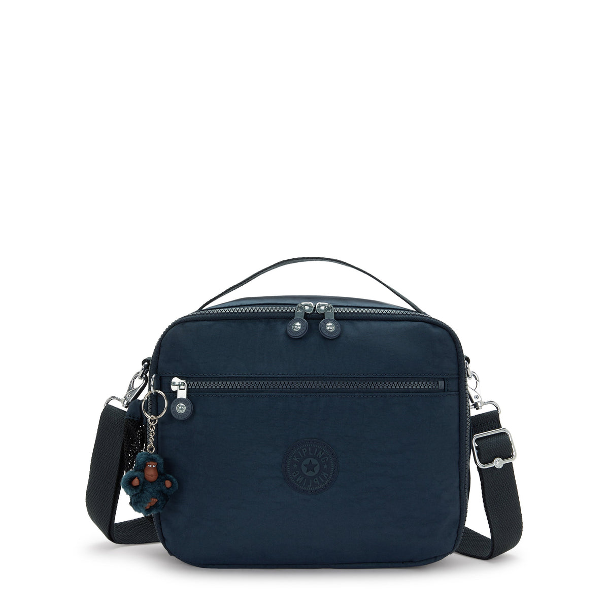 Kipling Ermy Mod in True Blue Tonal — front view