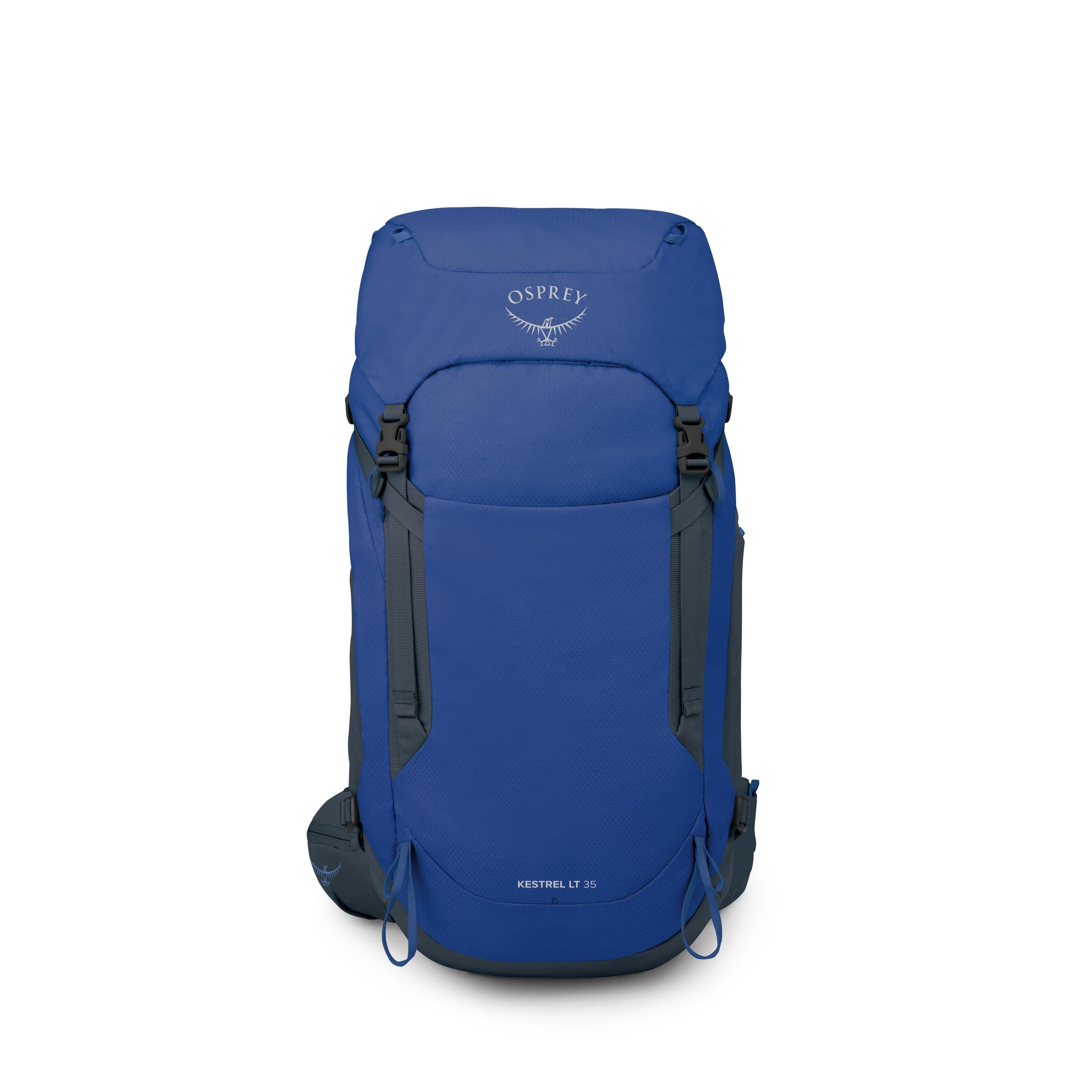 Osprey Kestrel LT 35 Hiking Backpack 35L in Rays Blue — front view