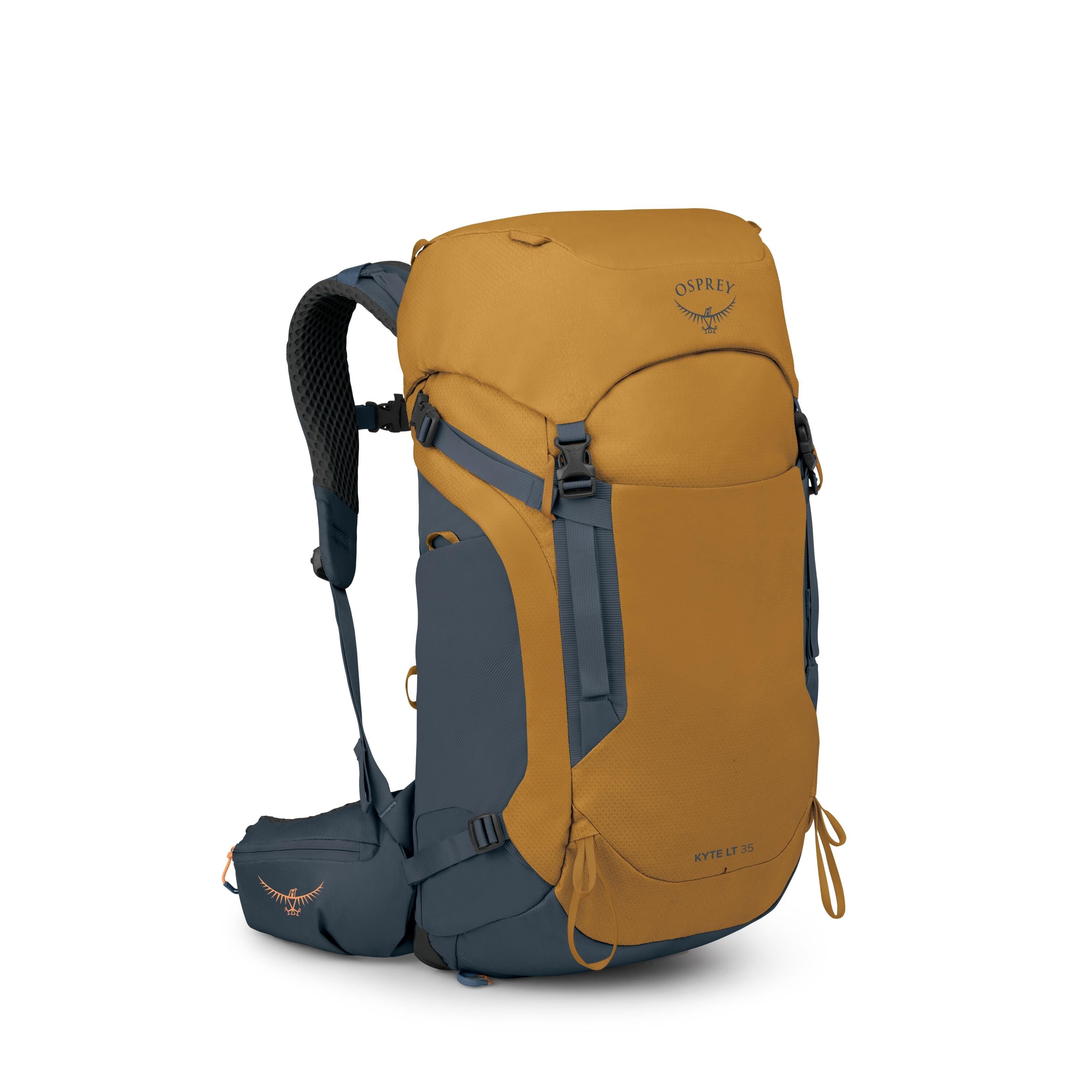 Osprey Kyte LT 35 Women's Hiking Backpack 35L in Barley Brown — angle view 2