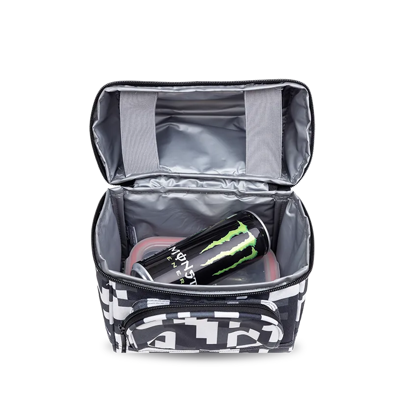 J World Corey Lunch Bag in Camo — interior view 2 # color_Camo