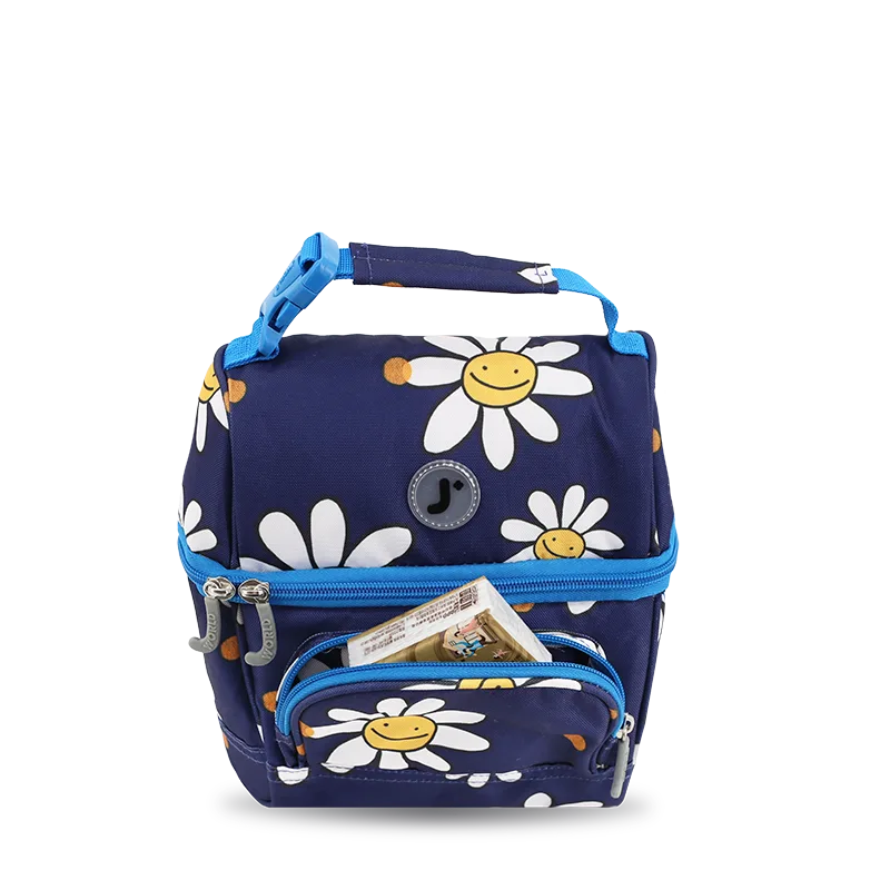 J World Corey Lunch Bag in Joy Daisy — detail view # color_Joy Daisy