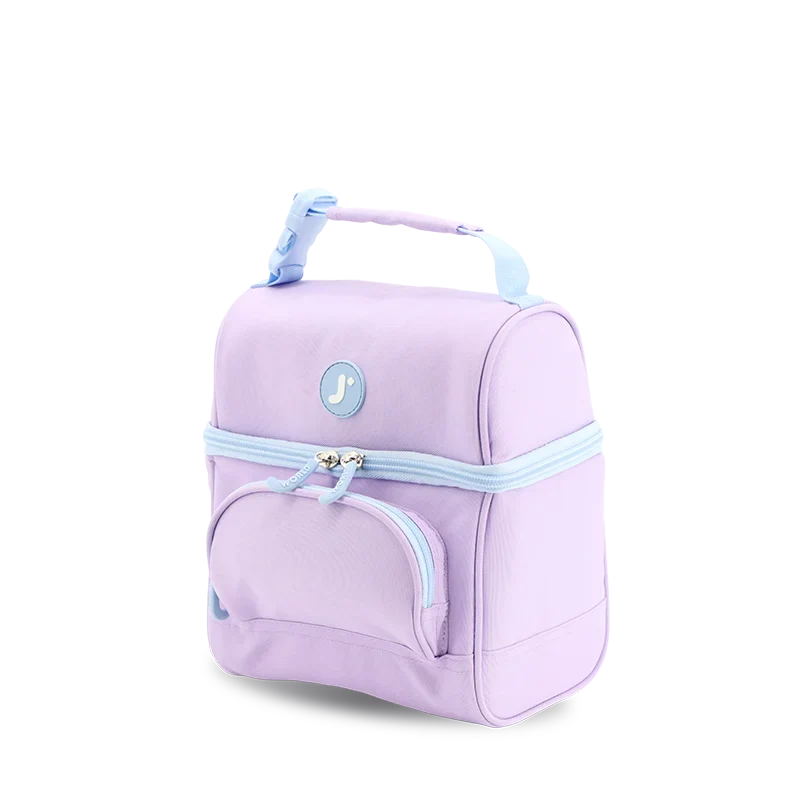 J World Corey Lunch Bag in Purple — angle view 2 # color_Purple
