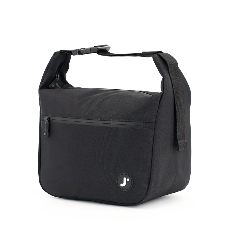J World Lane Insulated Lunch Bag in Black — angle view 2 # color_Black