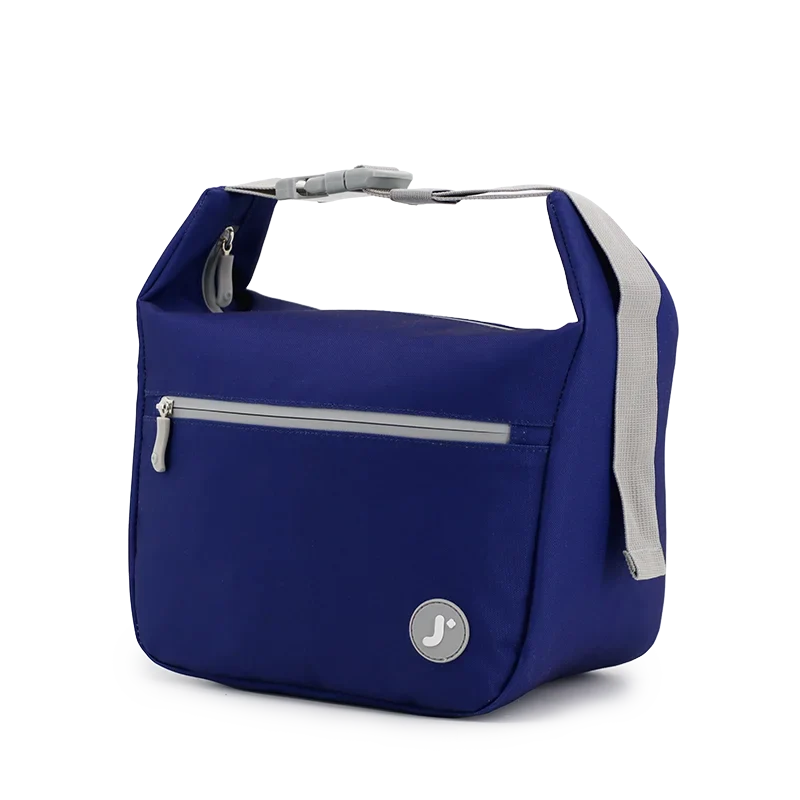 J World Lane Insulated Lunch Bag in Navy — angle view 2 # color_Navy