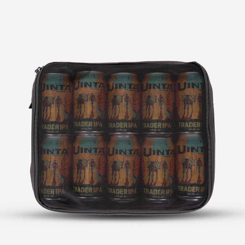 WANDRD Packing Cubes Large in Black — front view