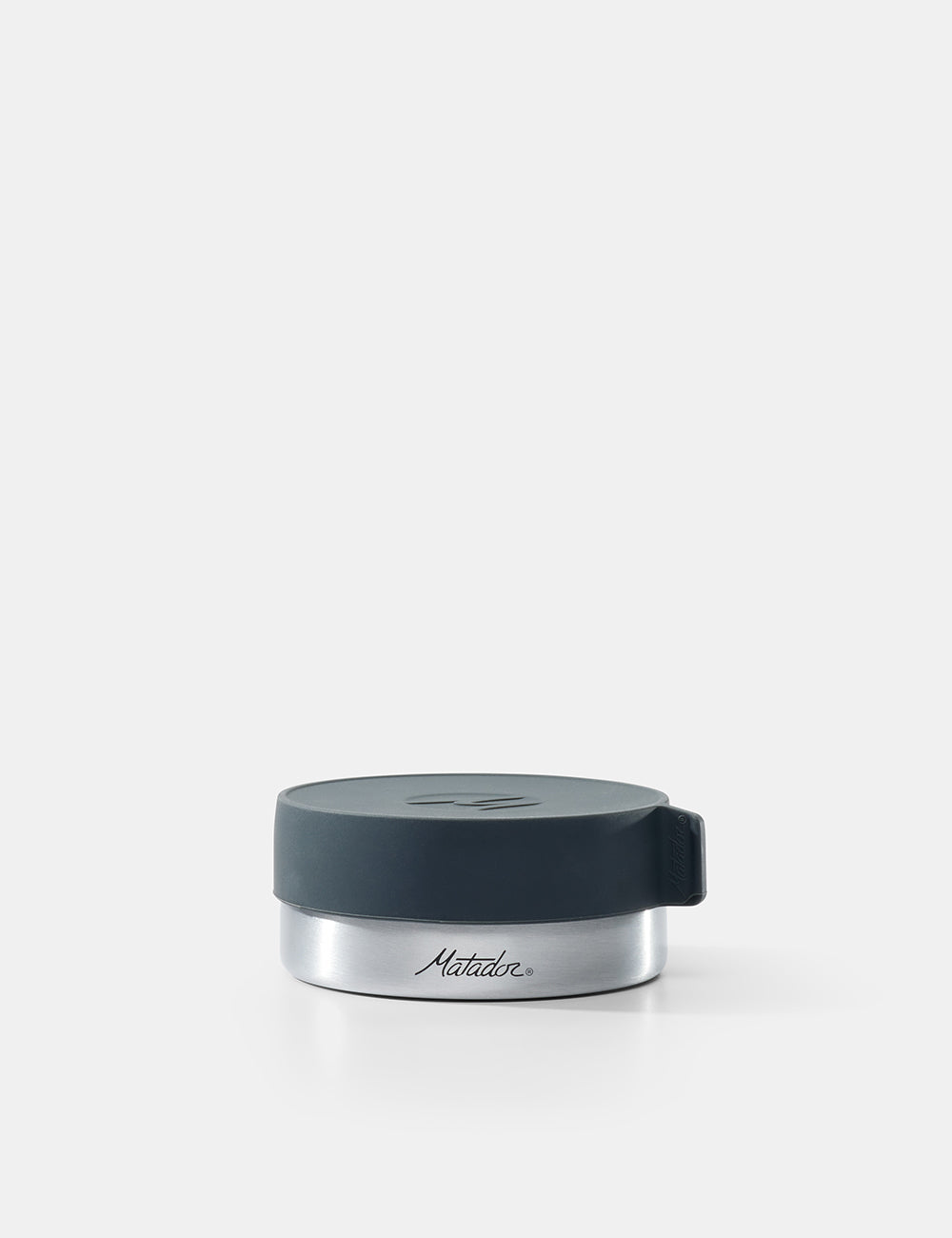 Matador Waterproof Travel Canister 100ml in Charcoal — front view