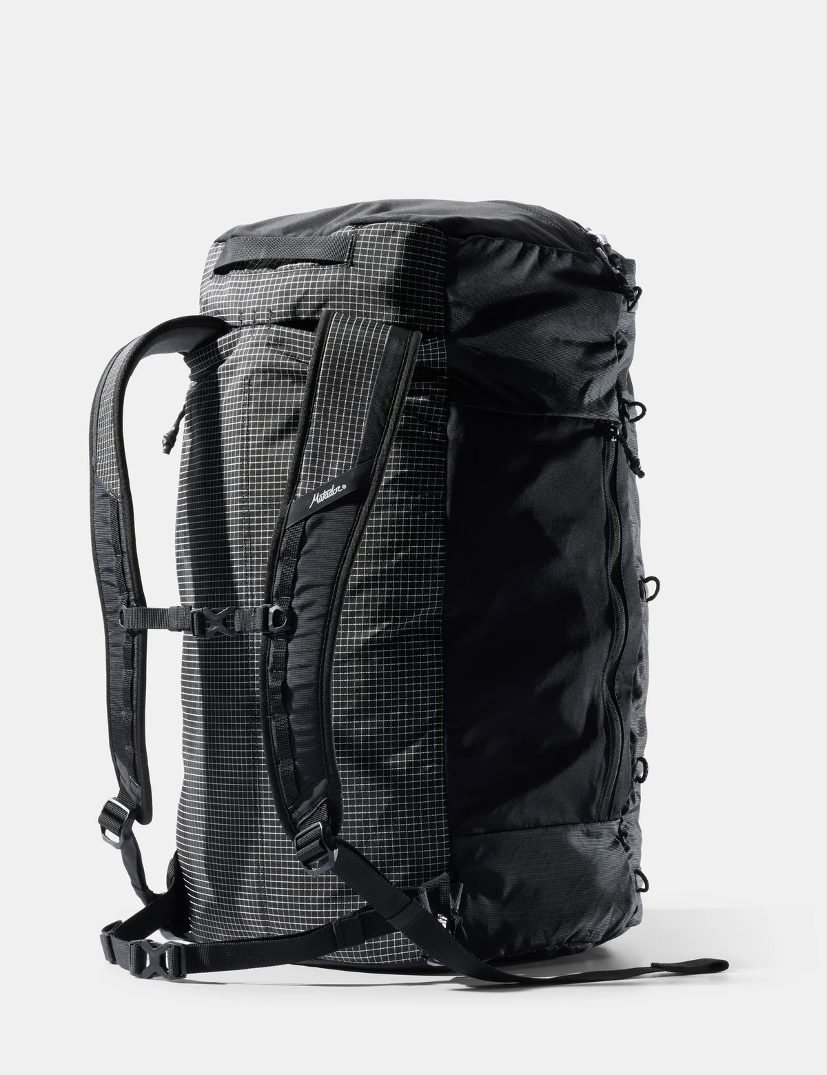 Matador SEG45 Travel Pack in Black — back view # color_Black