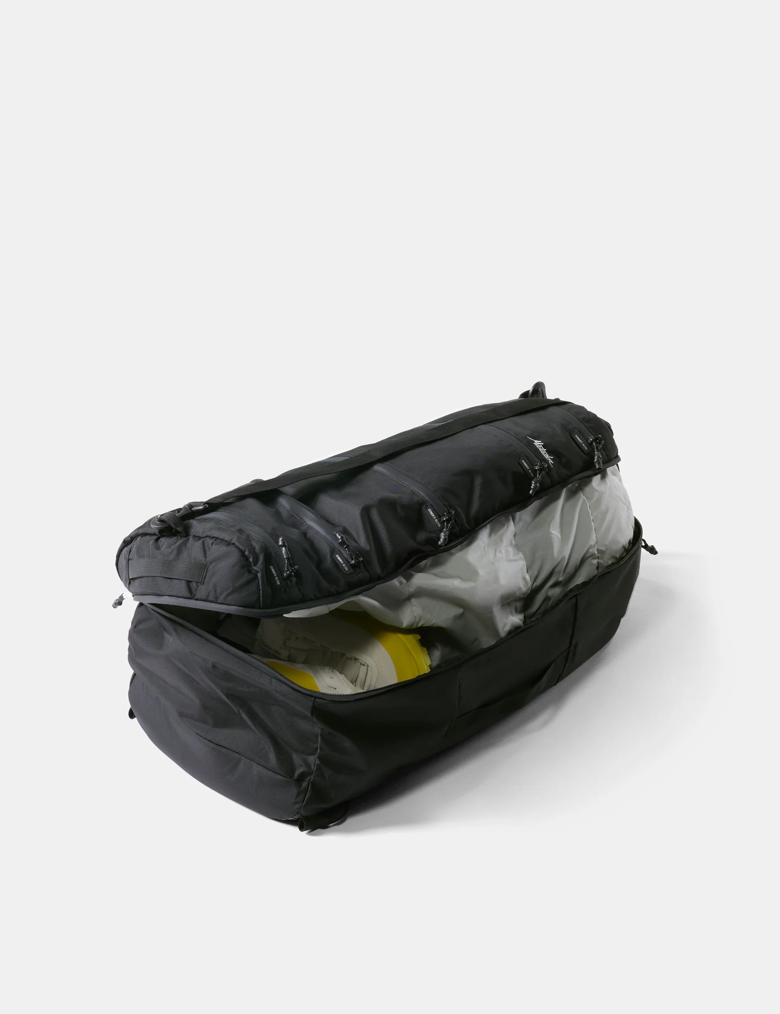 Matador SEG45 Travel Pack in Black — interior view # color_Black