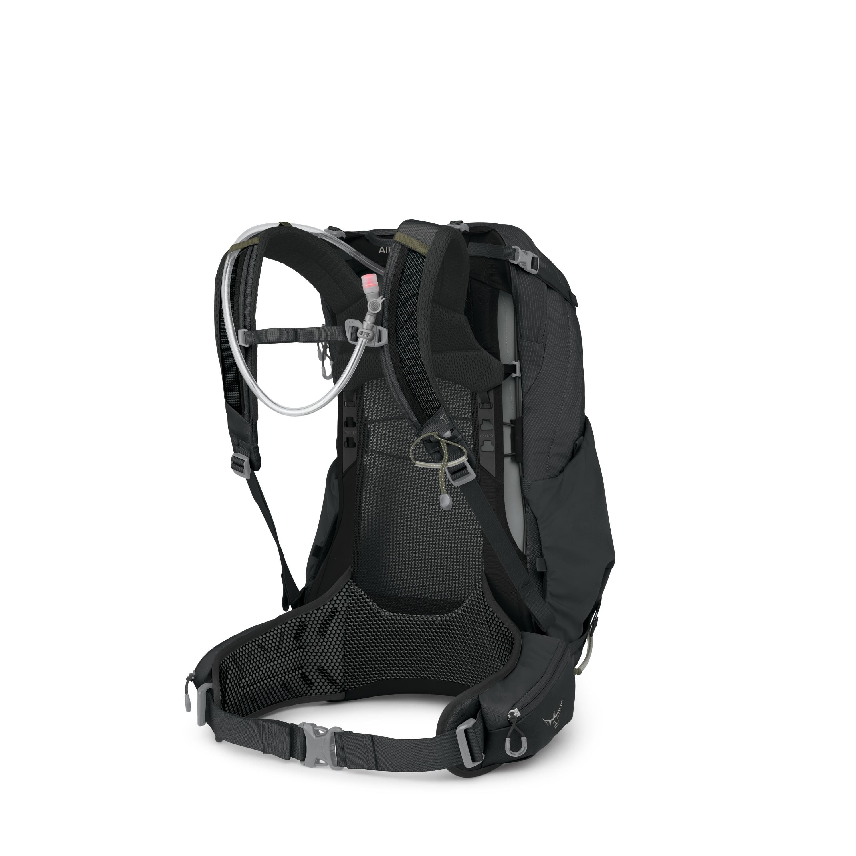 Osprey Manta 24 Hiking Hydration Backpack 24L in Dark Charcoal — back view