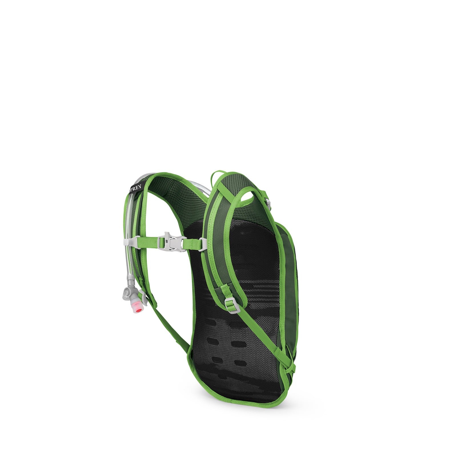 Osprey Moki 3 Kids Hydration Backpack 3L in Green Canopy — back view