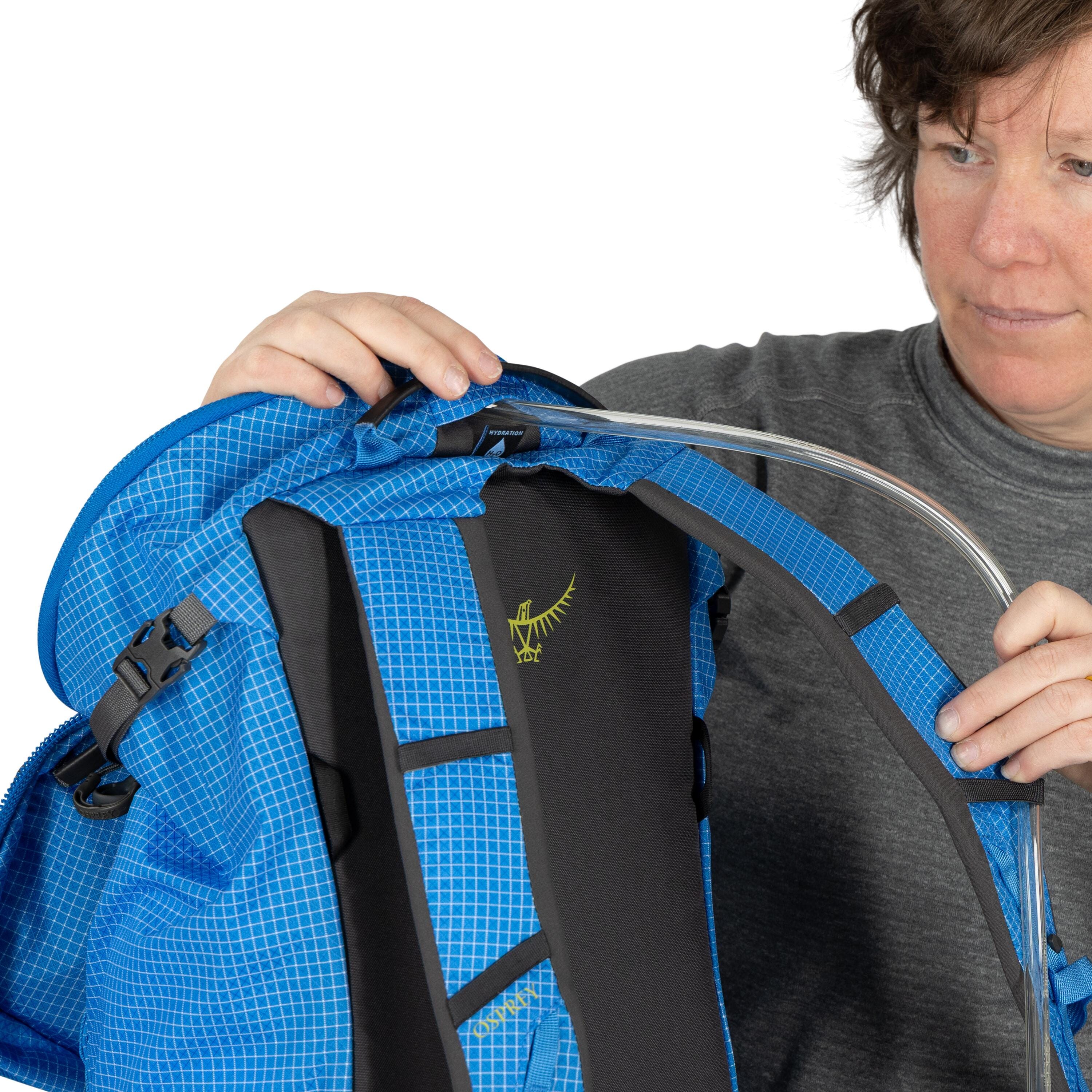 Osprey Mutant 22 Climbing Backpack 22L in Blue Flame — detail view 4