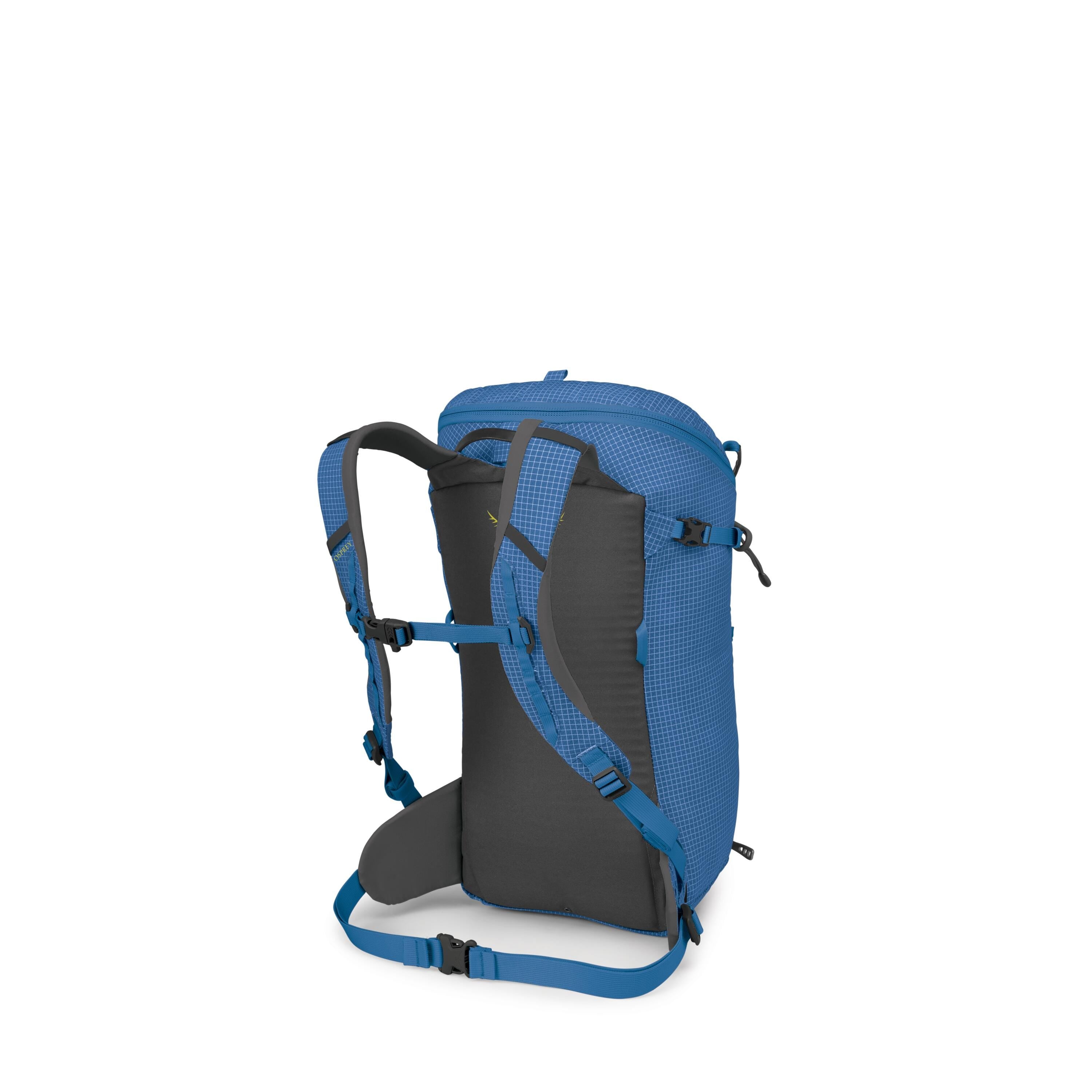 Osprey Mutant 22 Climbing Backpack 22L in Blue Flame — back view