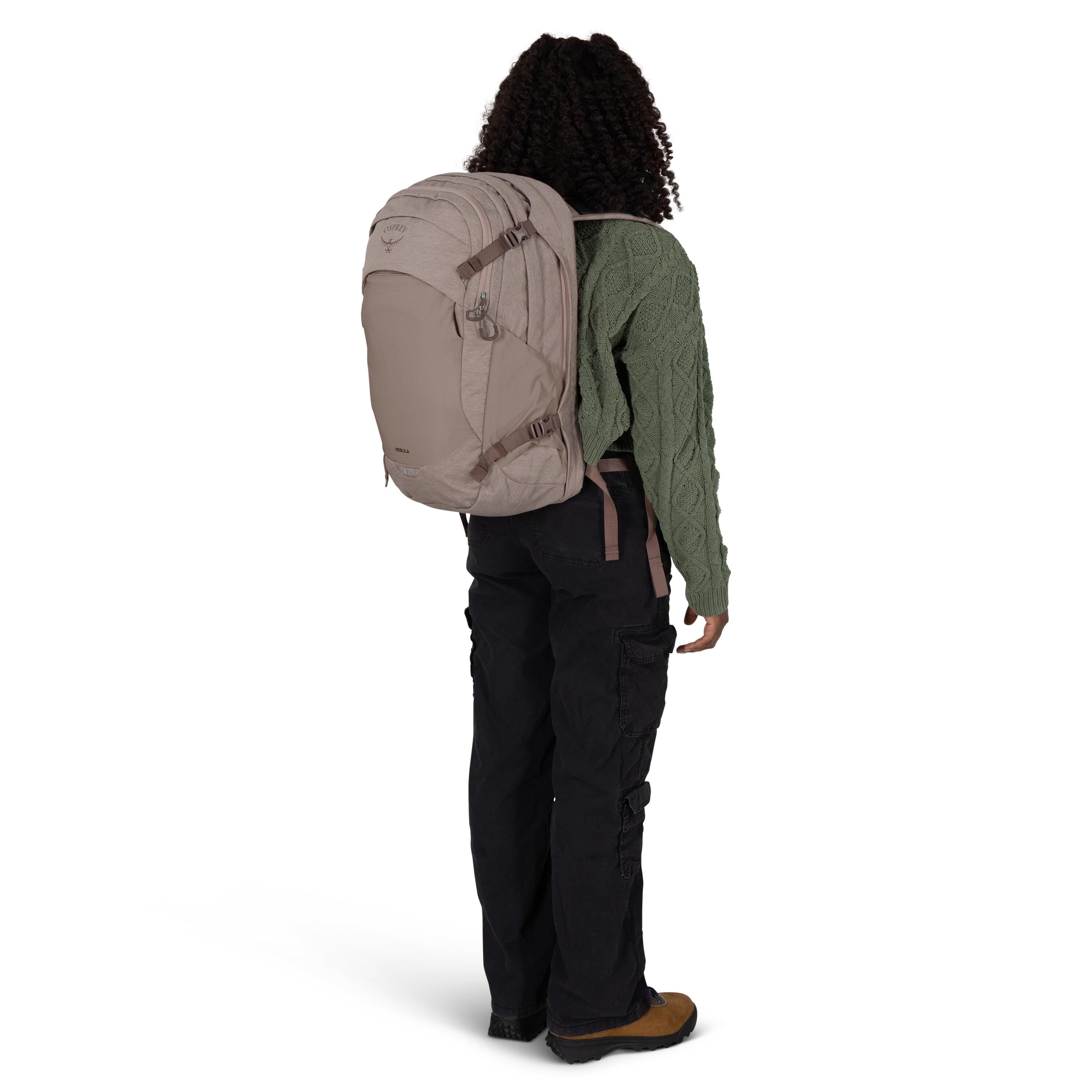 Osprey Nebula Driftshade Laptop Backpack 32L in Timber Beige — lifestyle 2